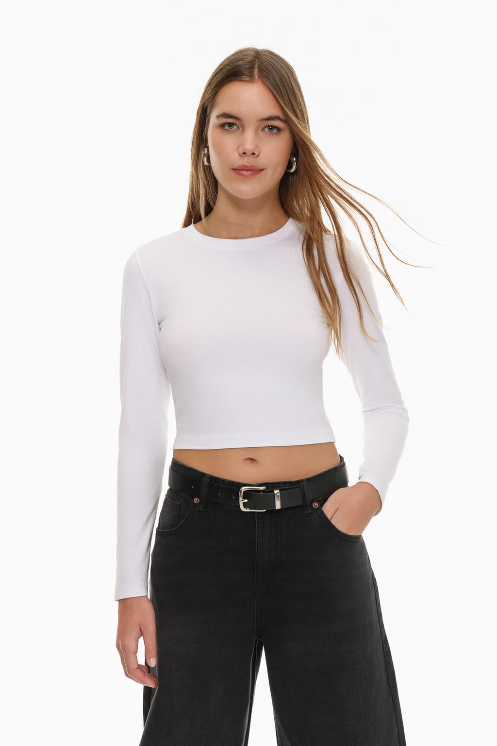 Basic cropped T-shirt