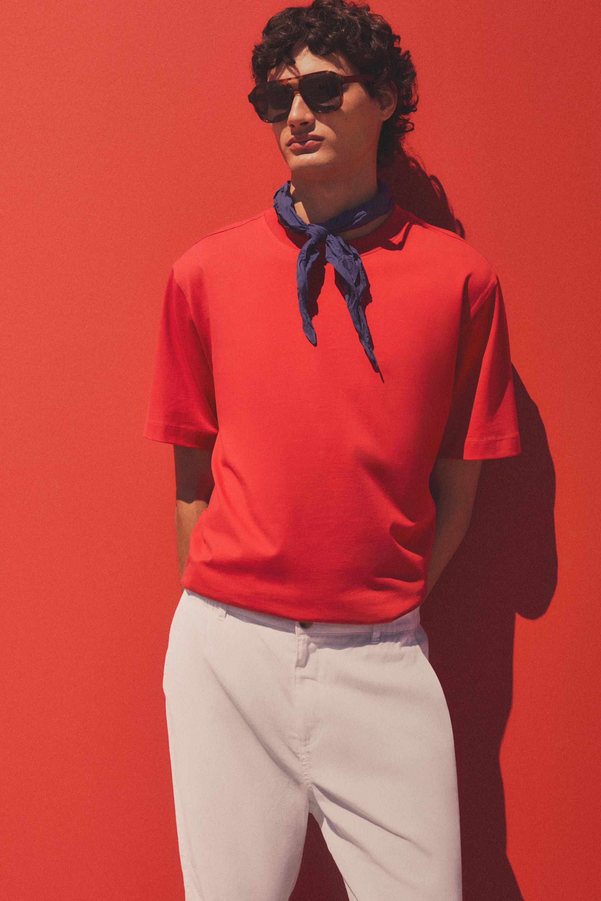 Premium relaxed fit T-shirt — REDDISH