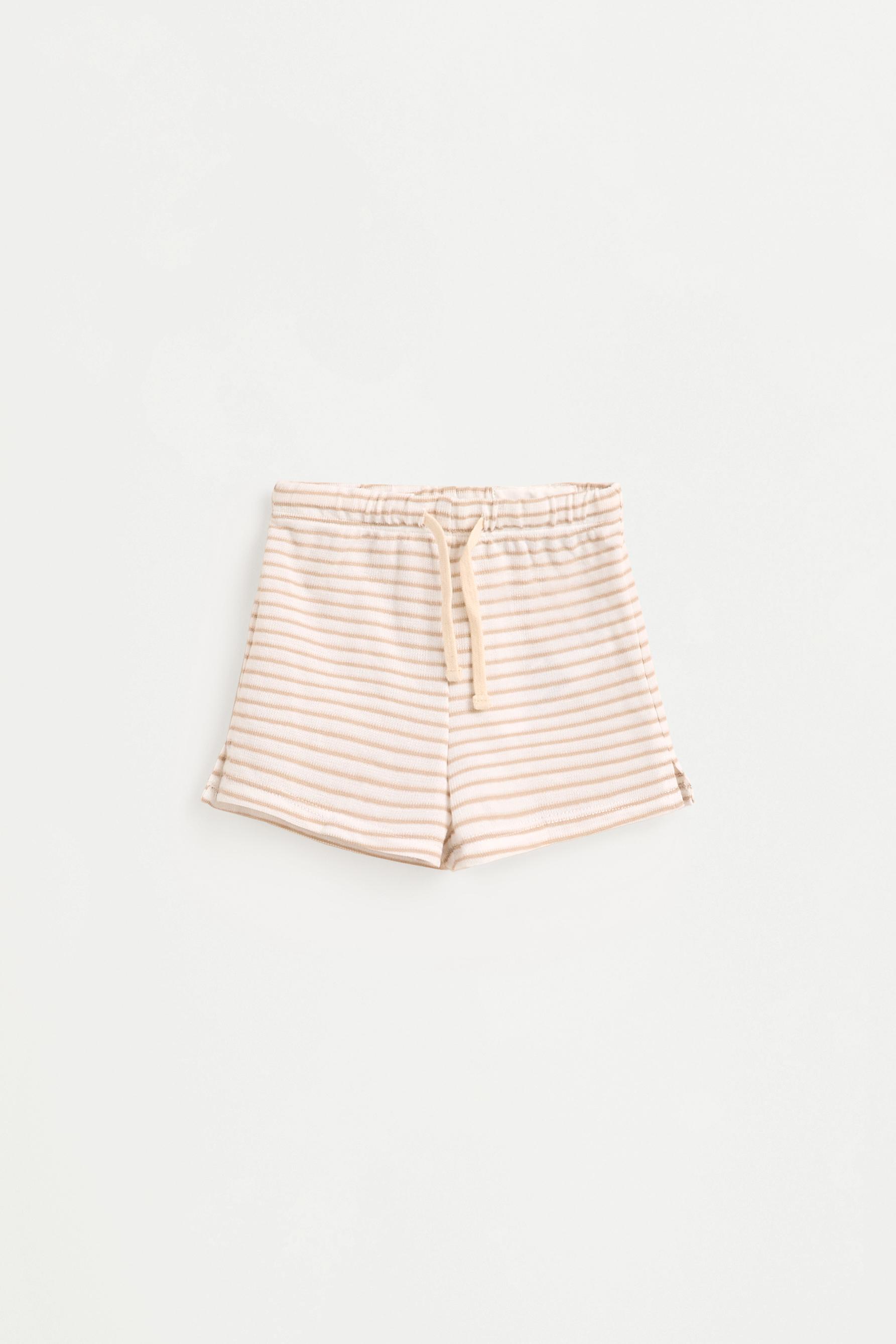 Rustic T-shirt and Bermuda shorts co-ord — MINK
