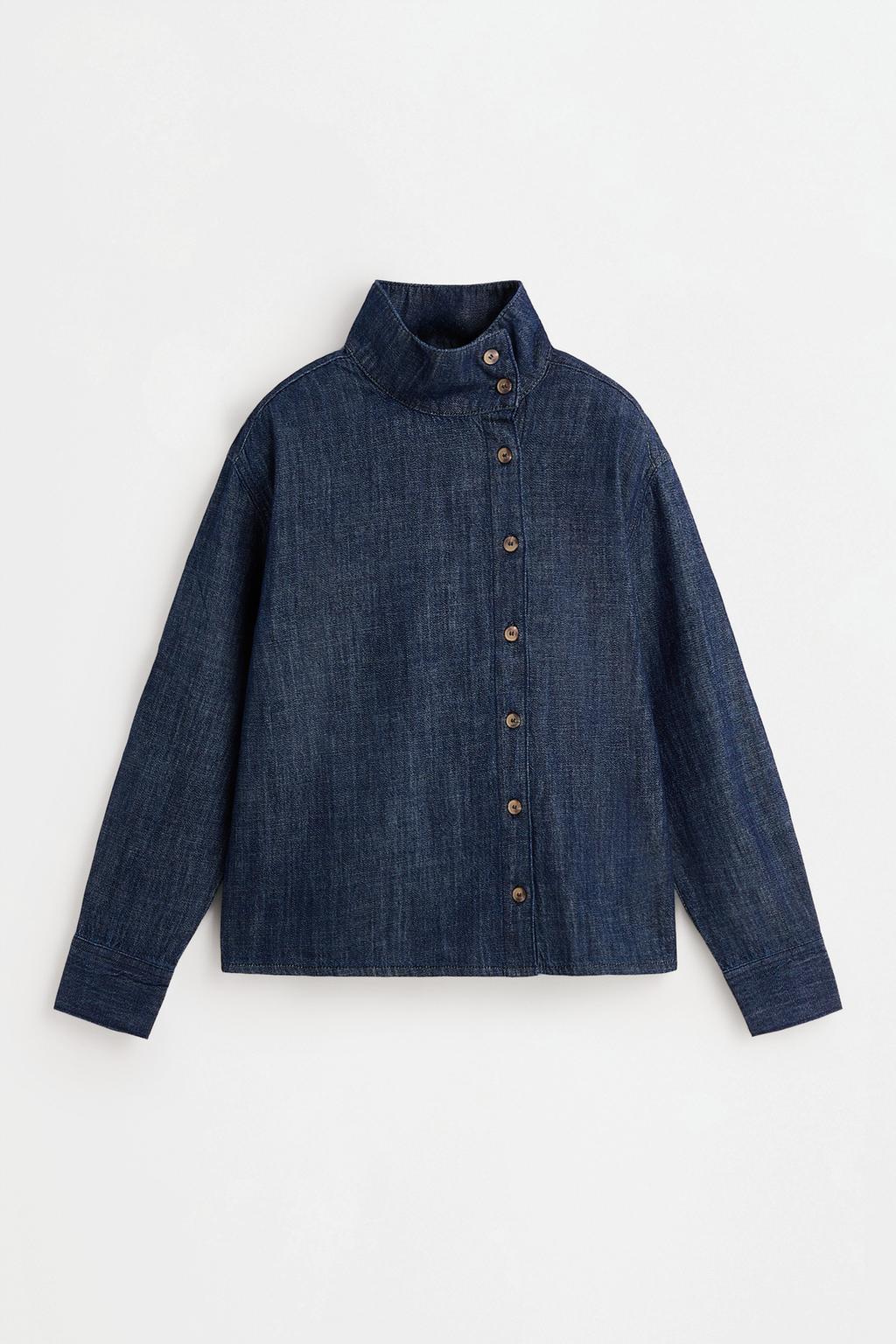 Lefties Denim üst köynək huni yaxalı