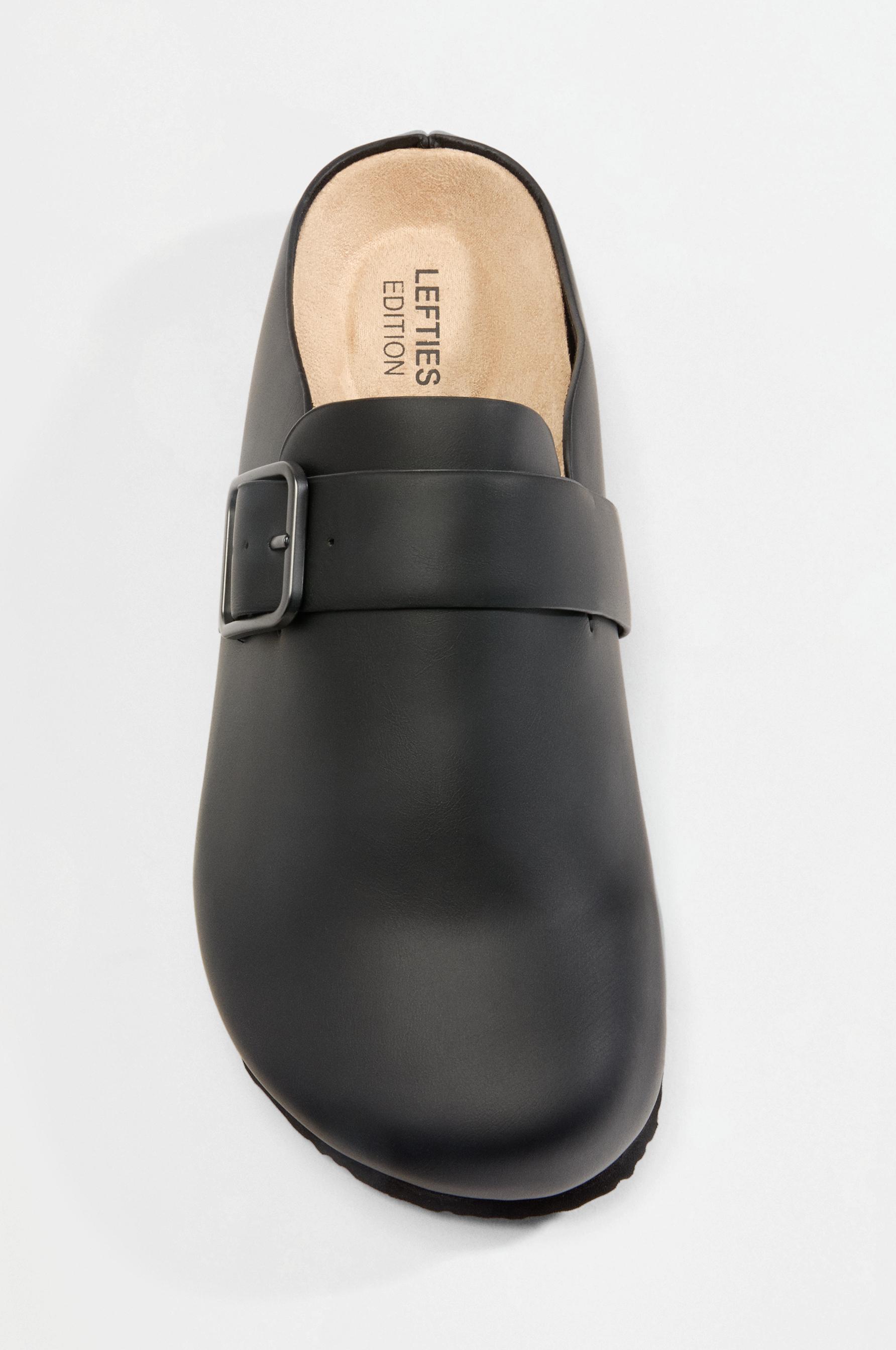Buckle Edition Clogs — BLACK