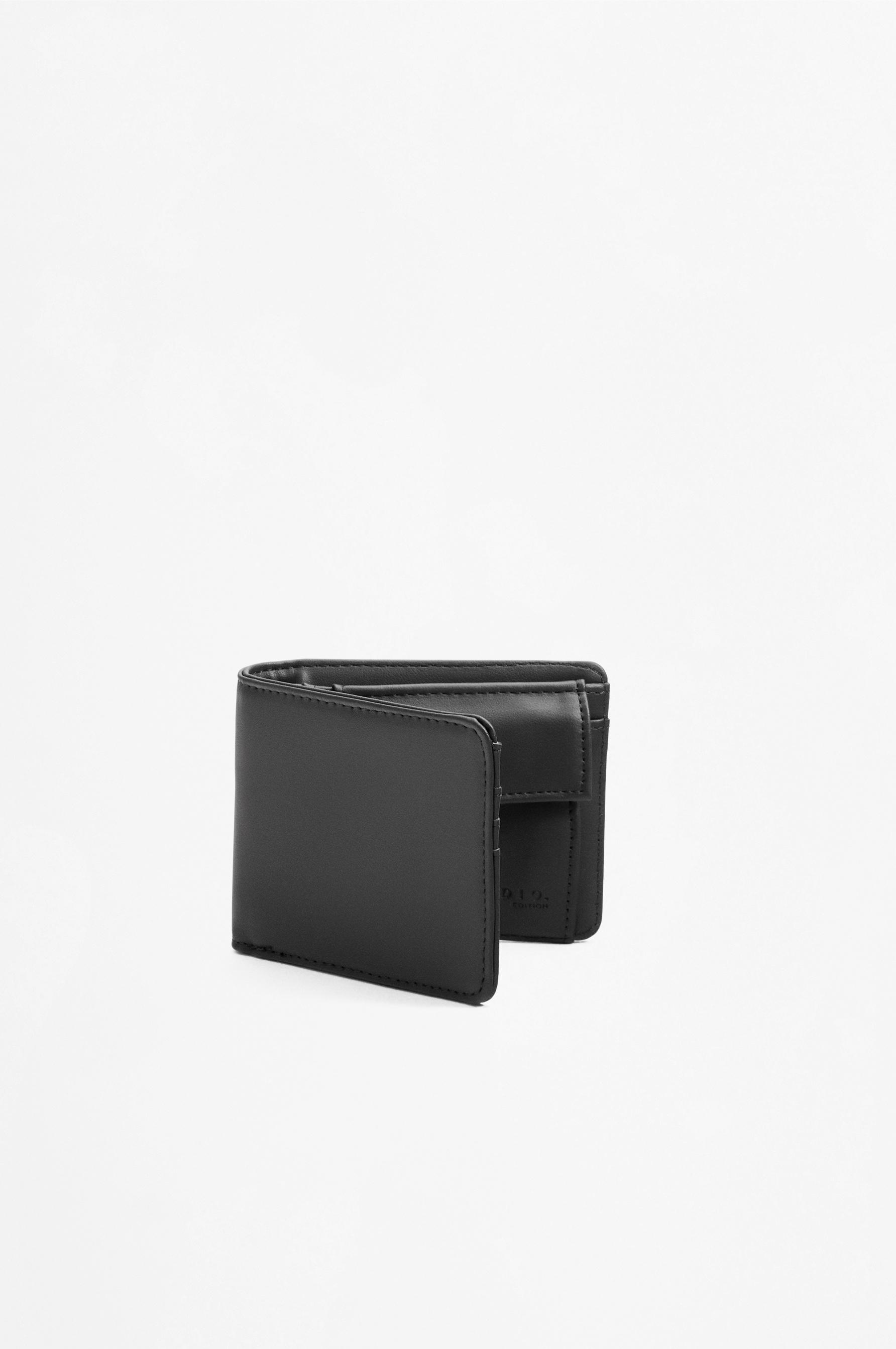 Coin purse wallet — BLACK