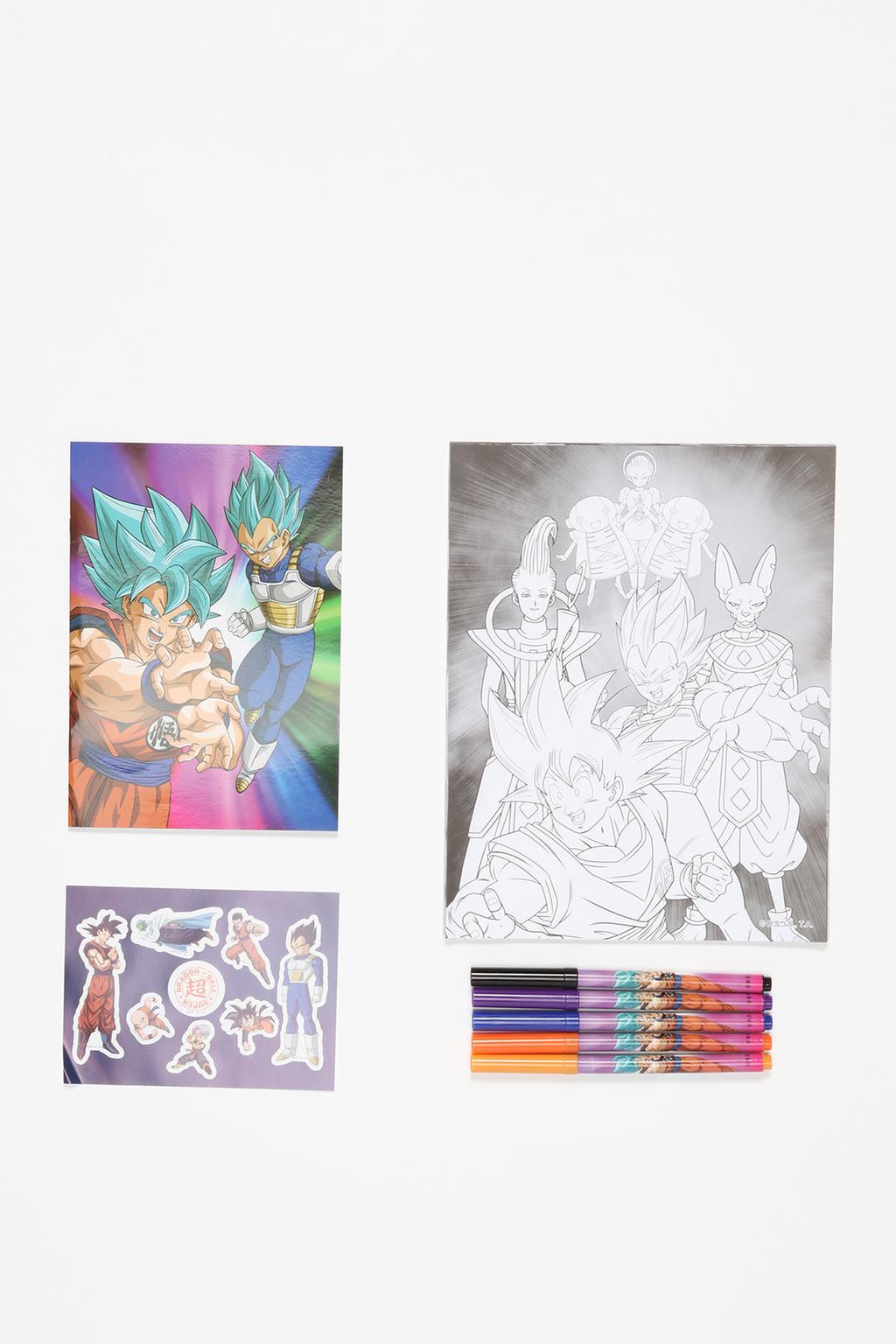 Dragon Ball ©Bird Studio colouring set