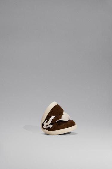 Barefoot-style mixed-material sneakers — 1-066 4