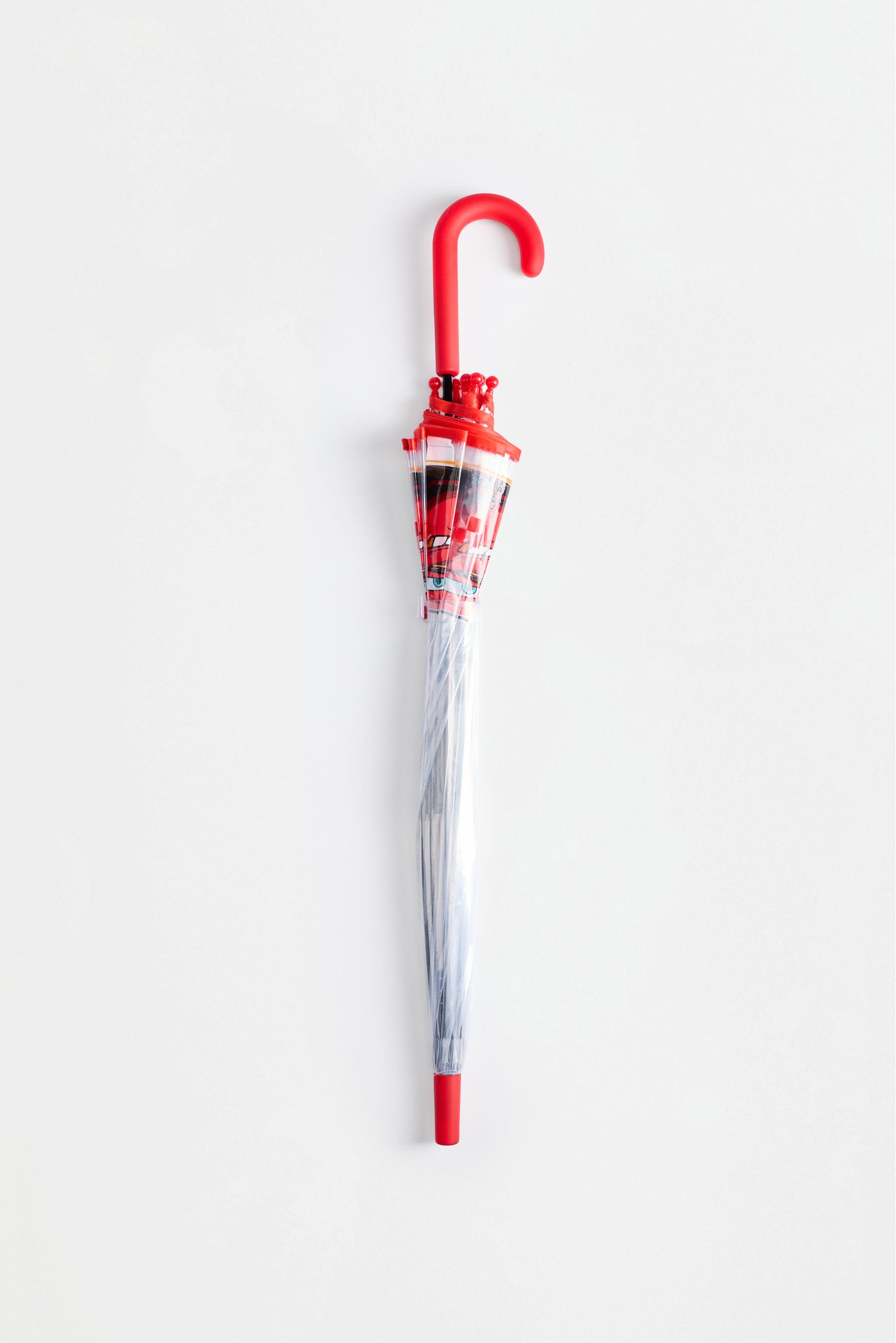 ©Disney Cars transparent umbrella — RED