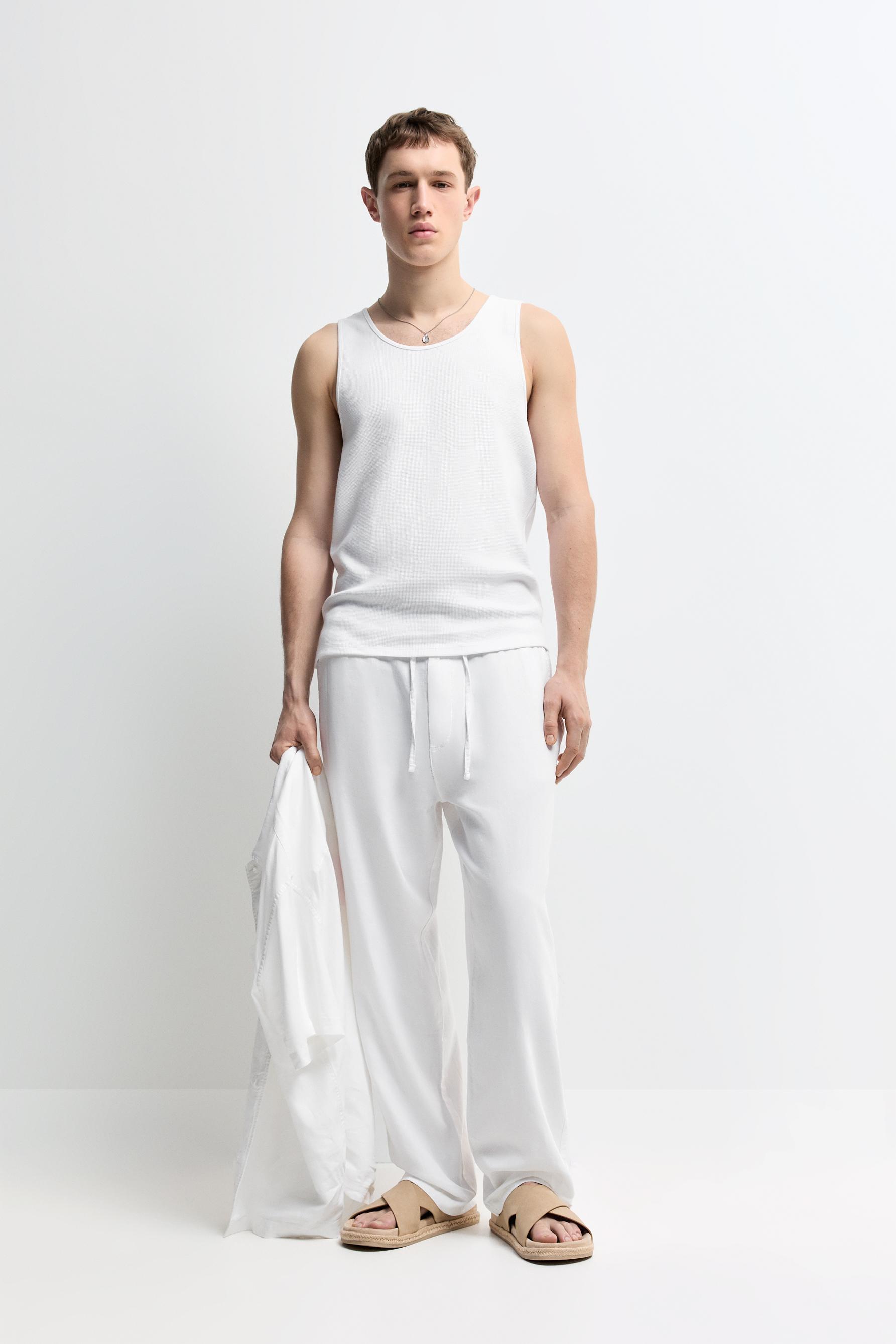 Lefties Edition textured tank top - Sleeveless - T-shirts