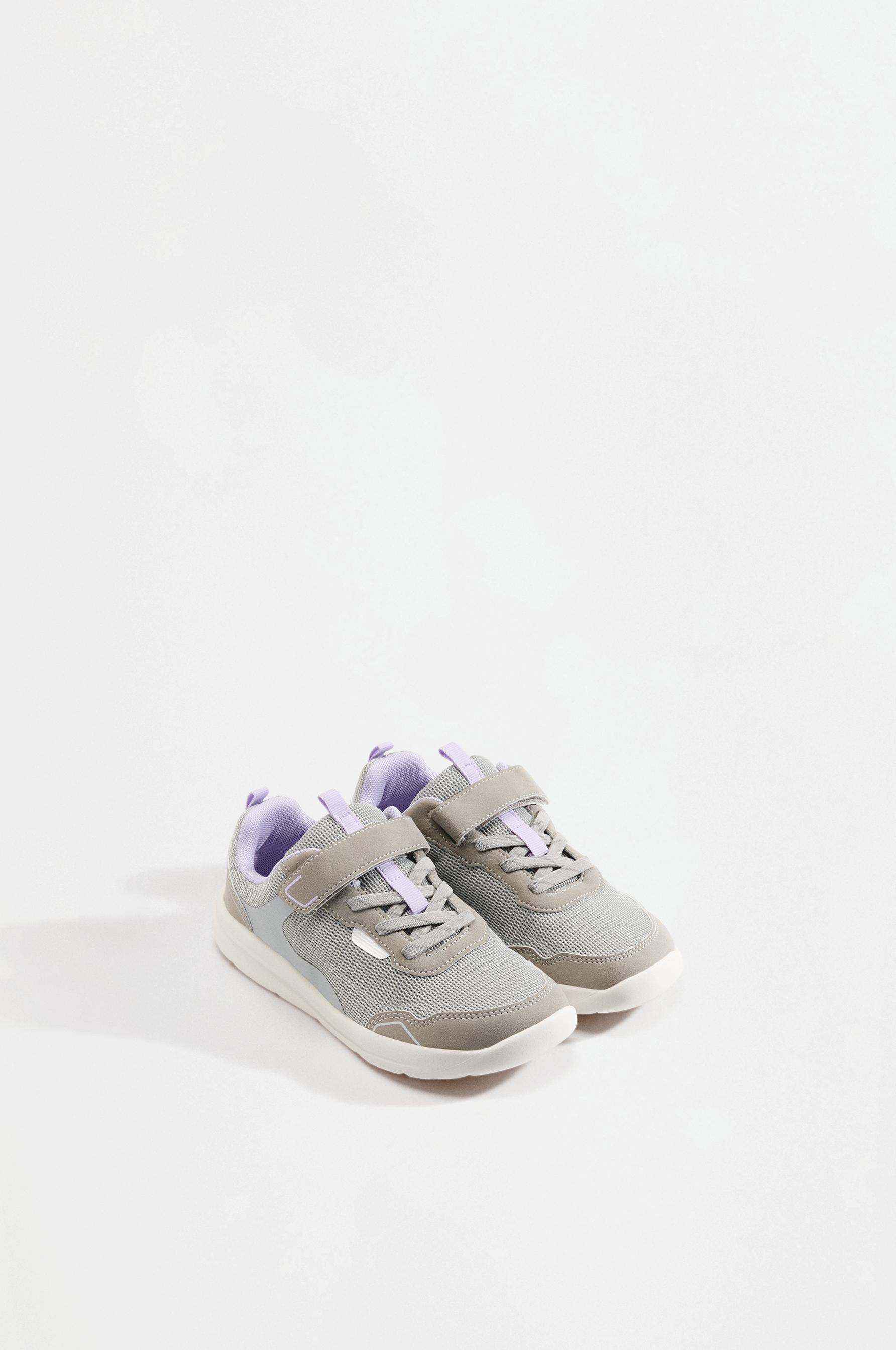 Casual barefoot multi-piece trainers — GREY
