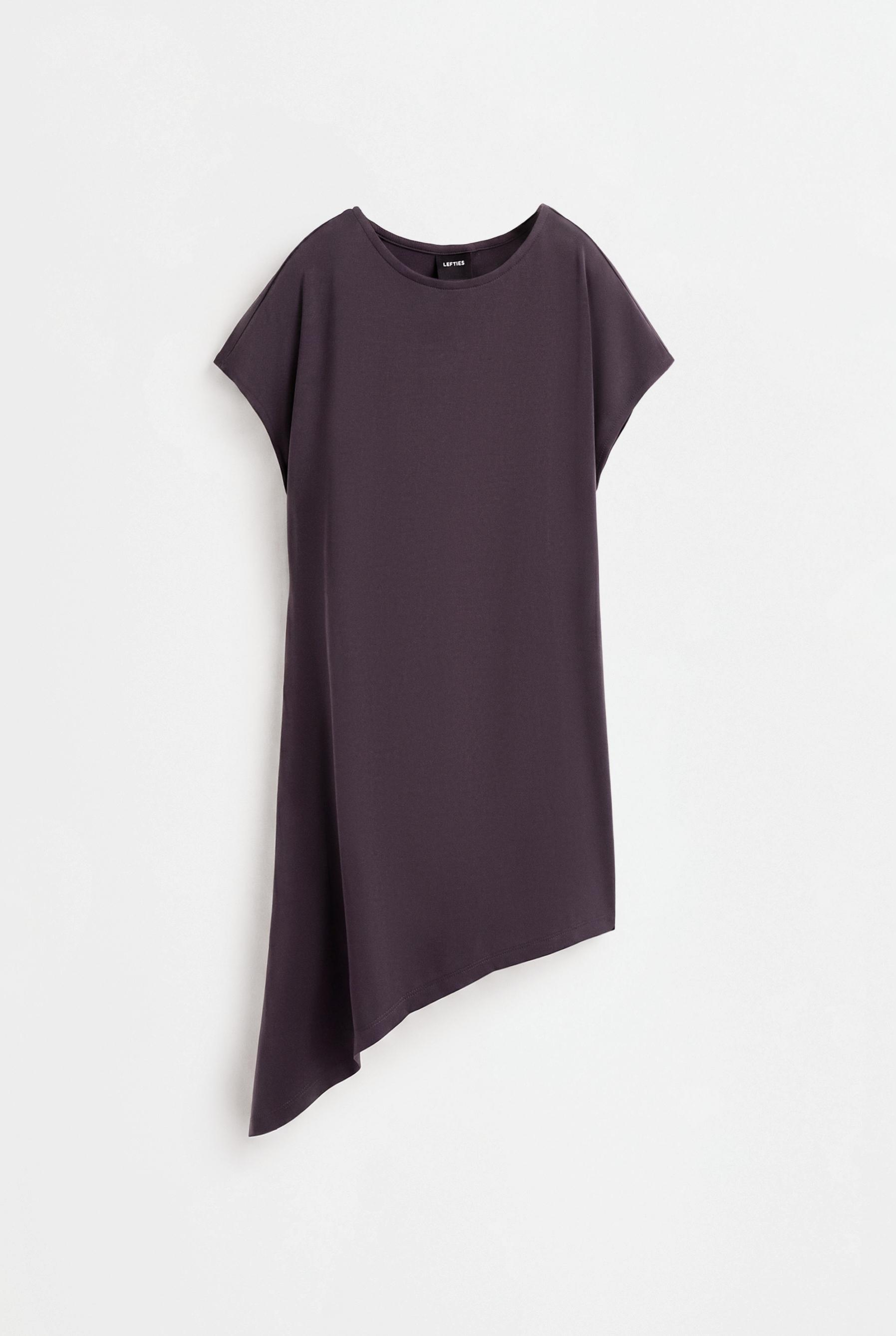 Asymmetrical dress — ANTHRACITE GREY