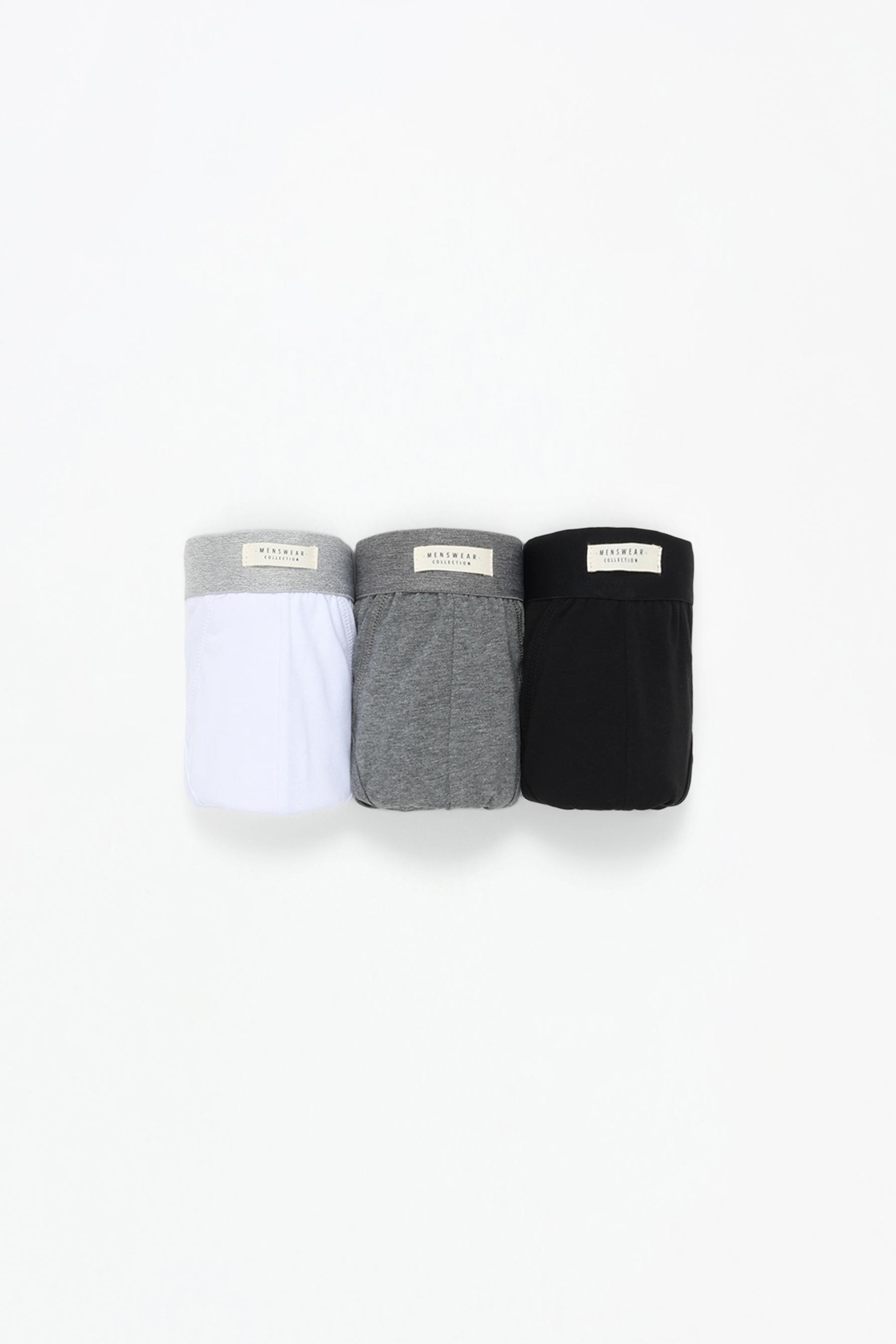 Briefs (3-Pack) — GREY