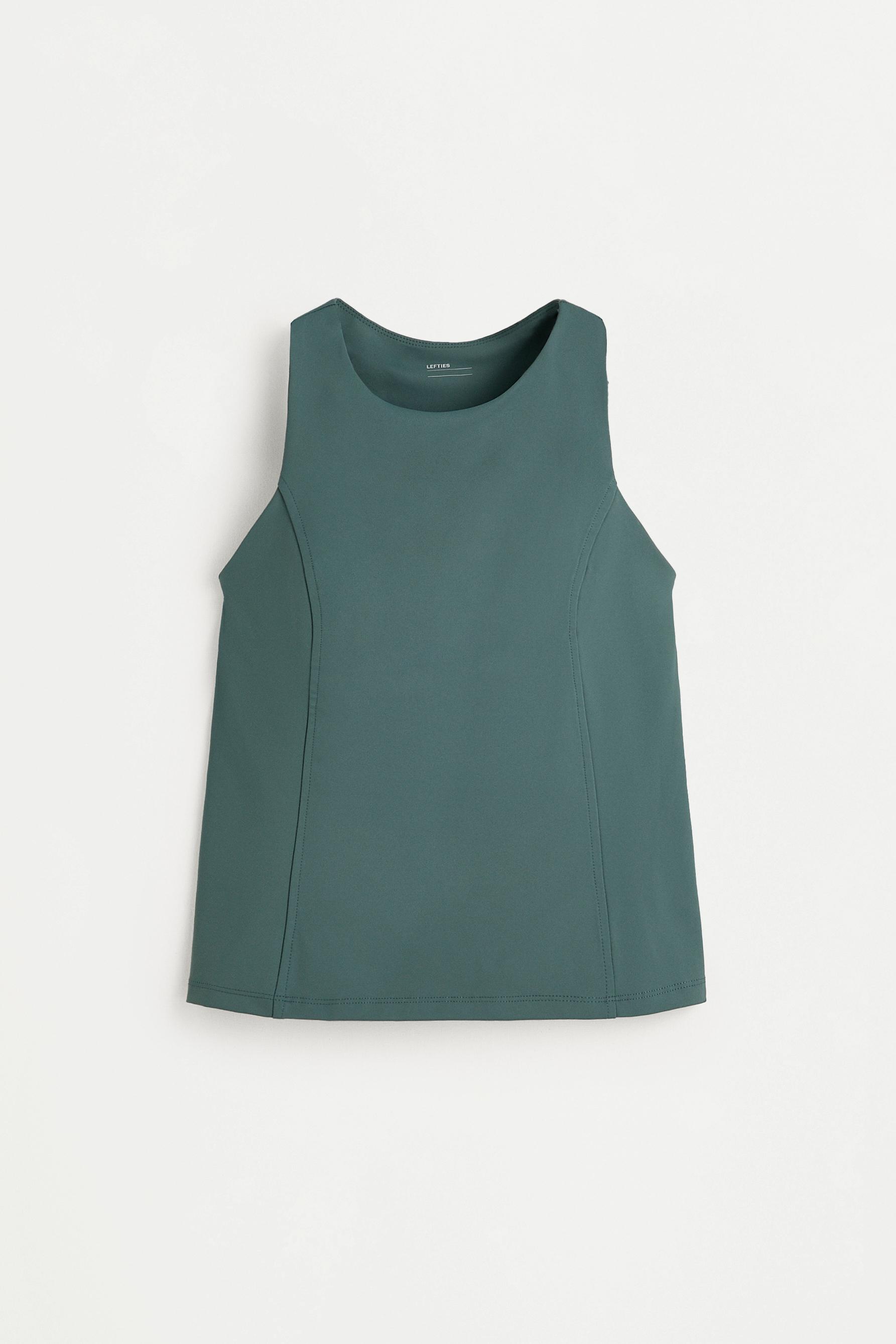 Racerback sports top — EMERALD GREEN
