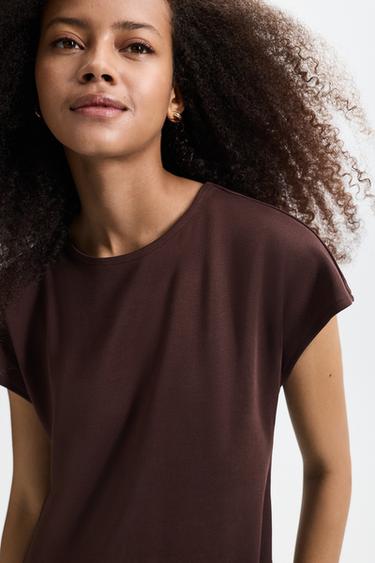 Asymmetrical dress — CHOCOLATE 4