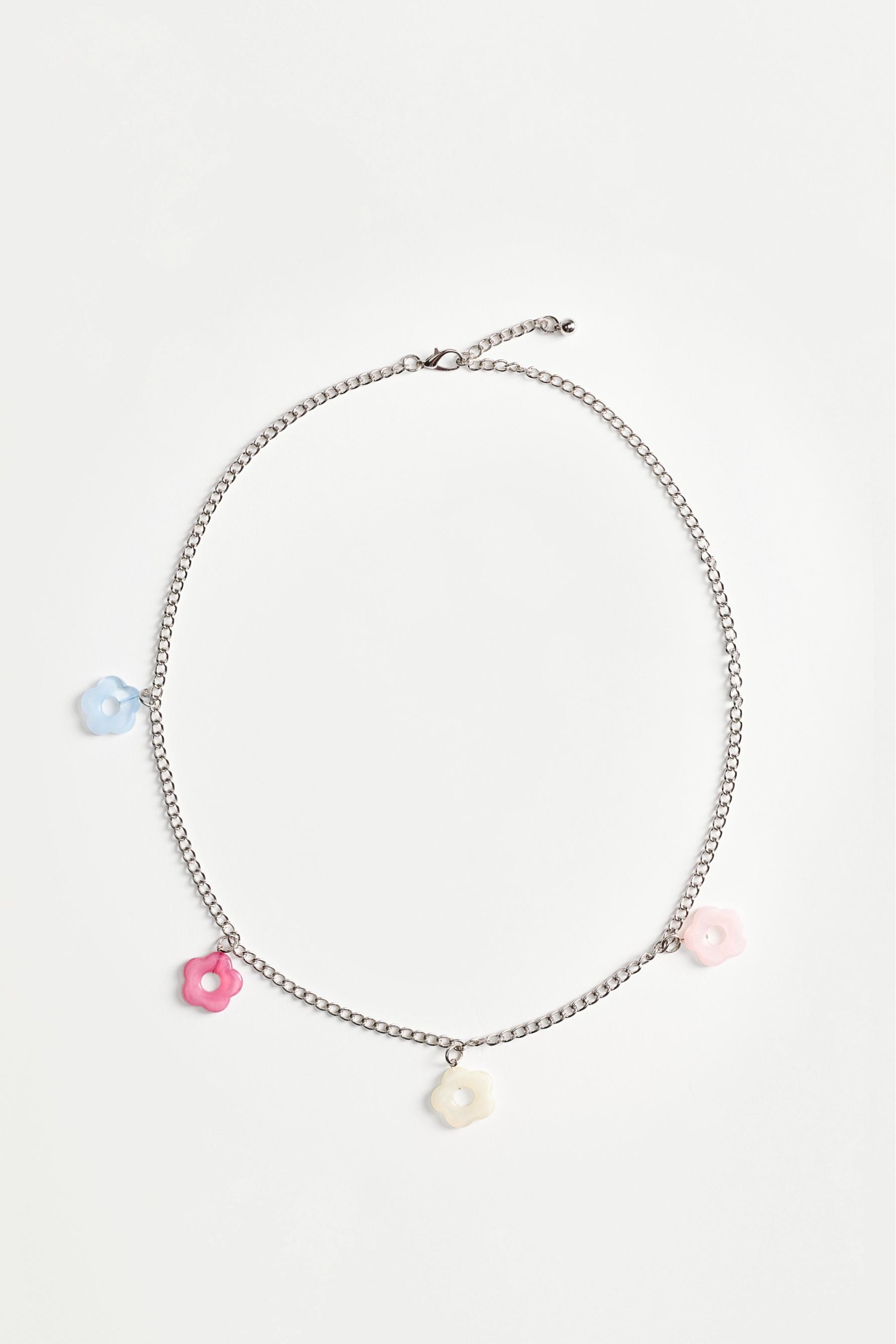 Flower chain belt — PINK TONES