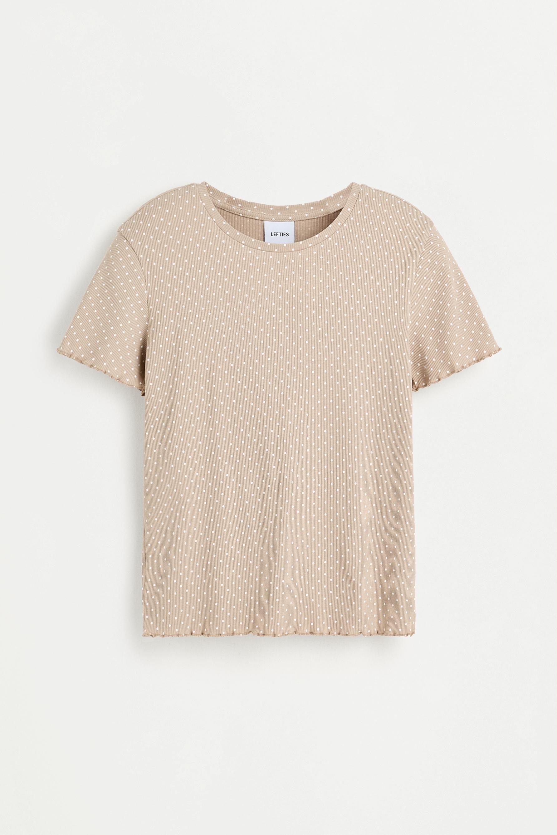 Short printed pyjamas — LIGHT BEIGE