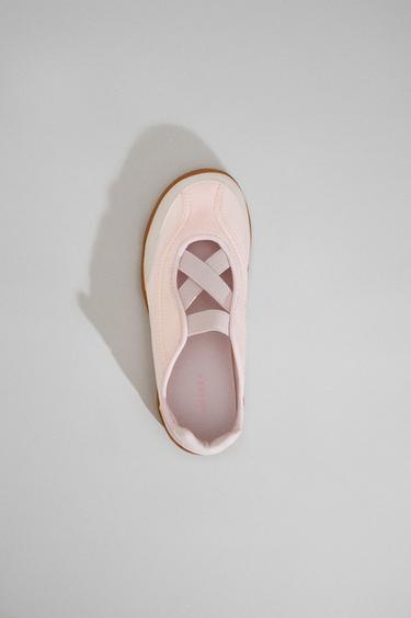 Barefoot sneakerinas — PALE PINK 5