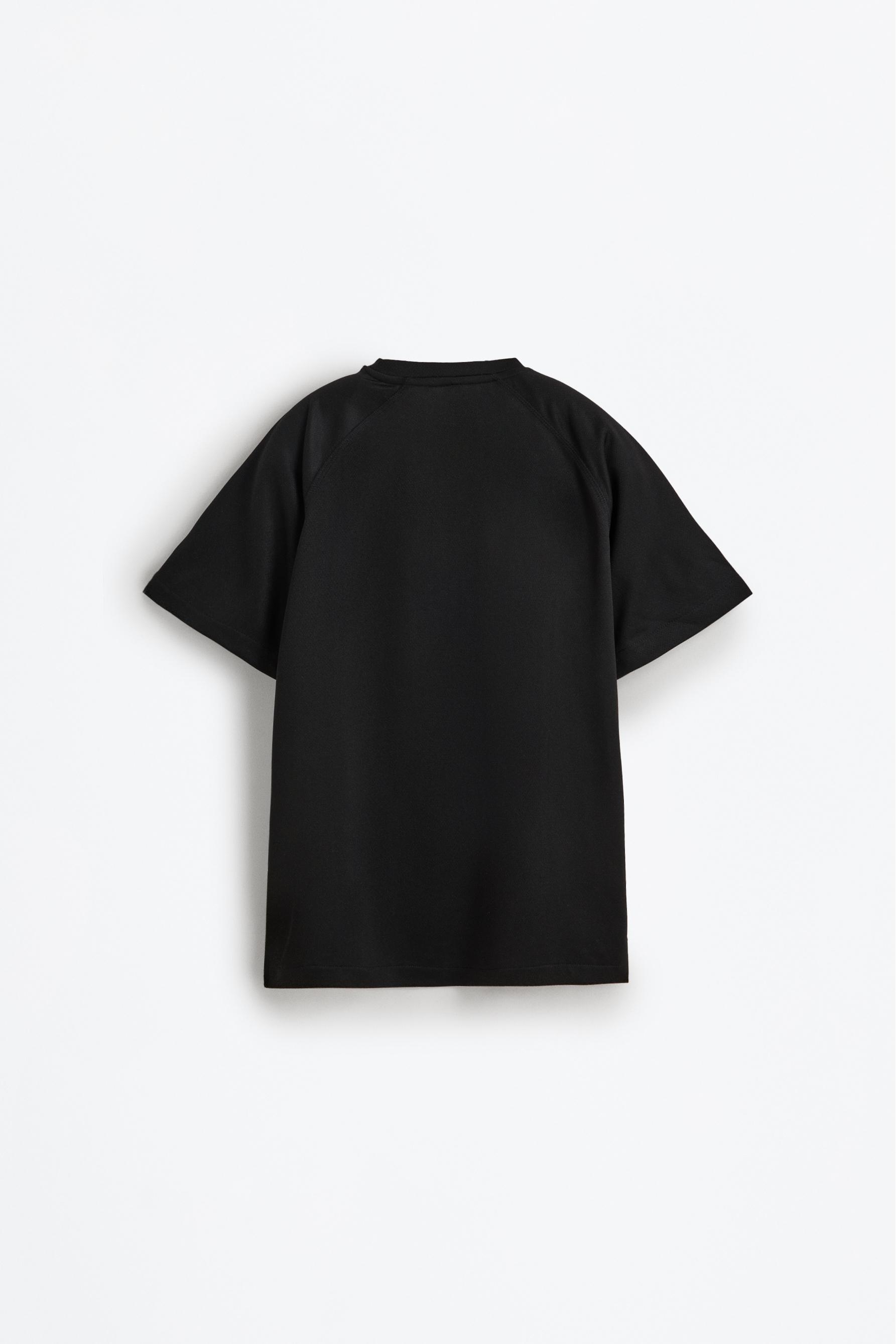 Short sports co-ord — BLACK