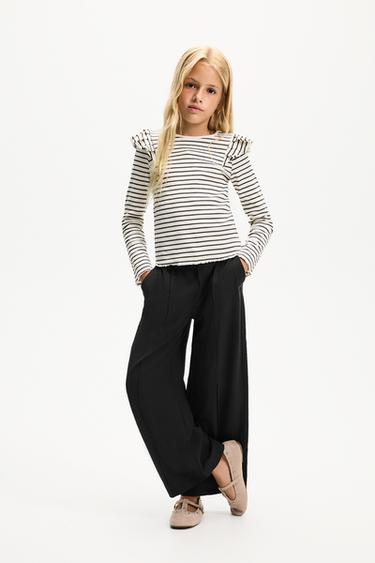 Pleated trousers — BLACK 1