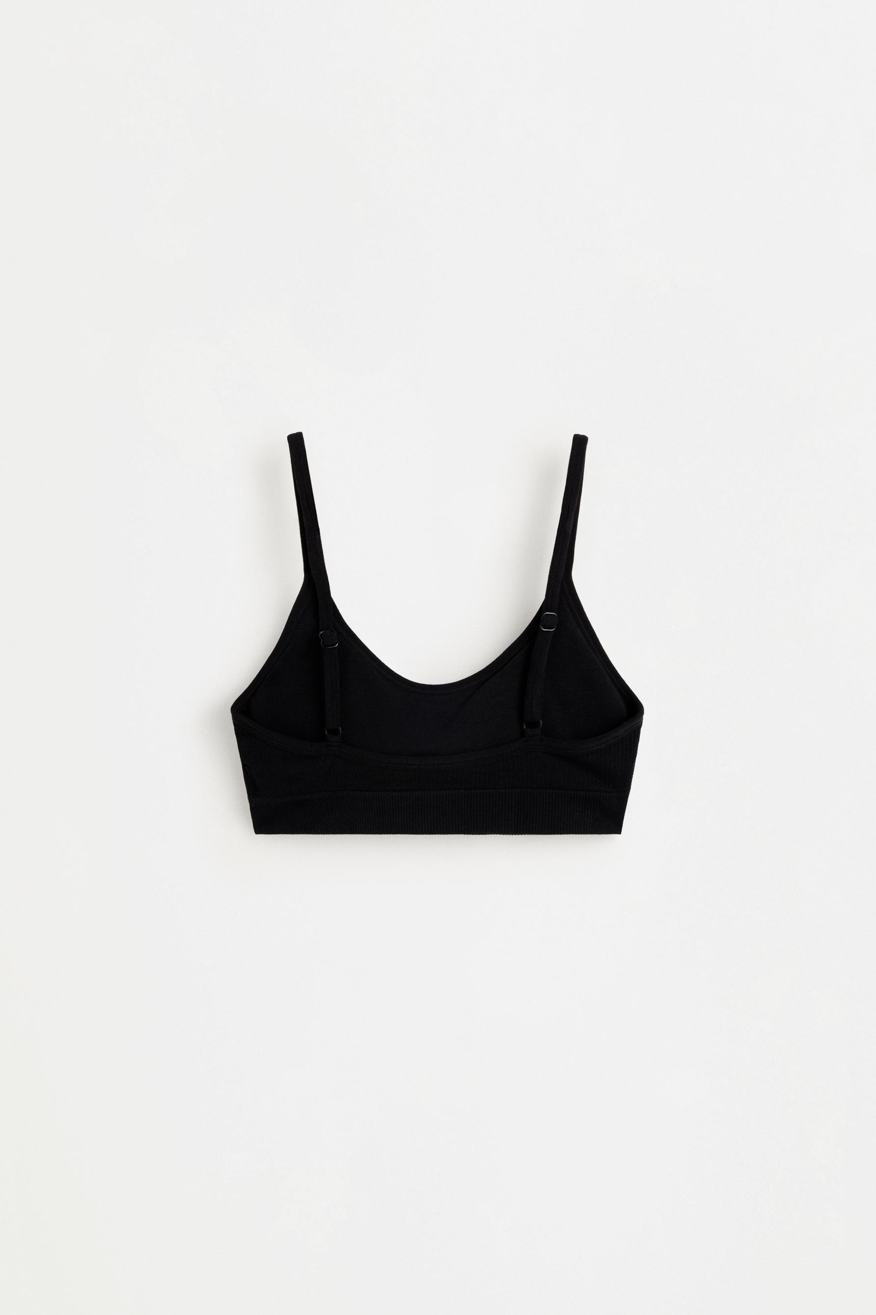 Seamless bra top (2-pack) — BEIGE
