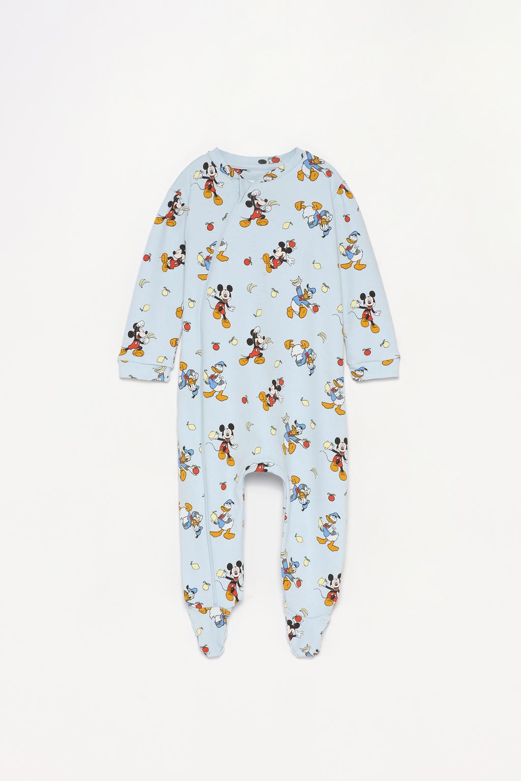 Mickey Mouse ©DISNEY zip-up sleepsuit