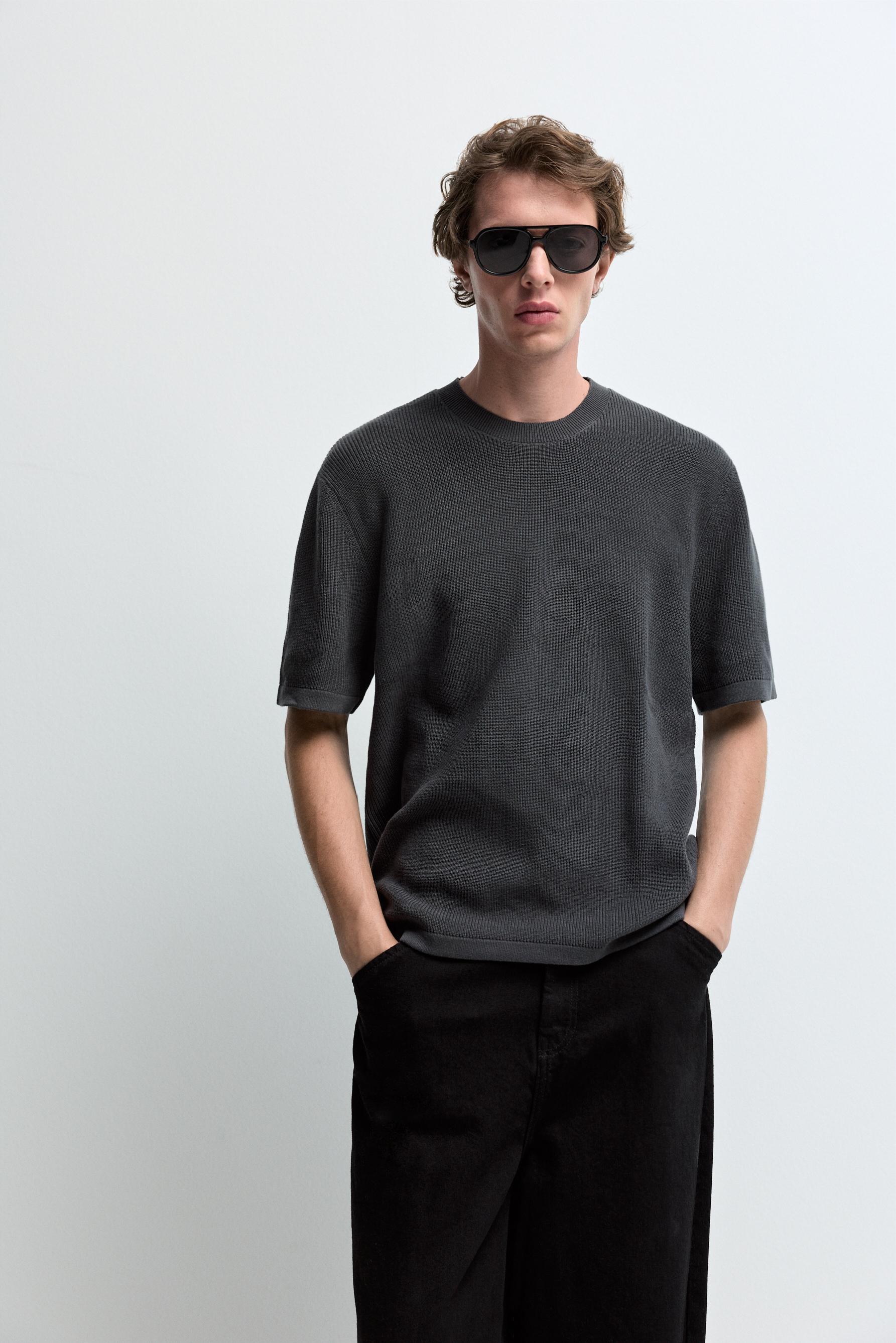 Camiseta punto estructura