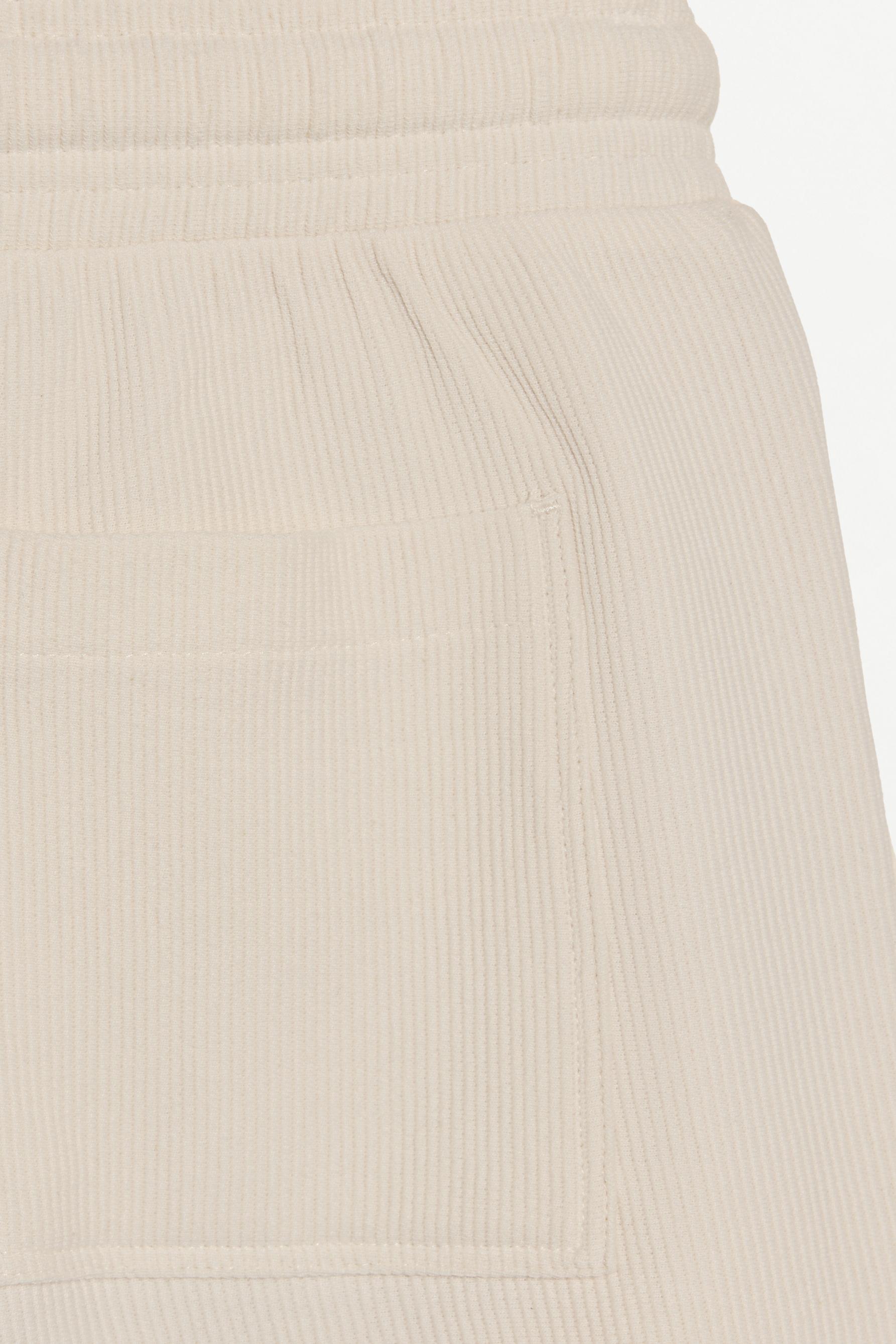 Ottoman Bermuda shorts — ECRU