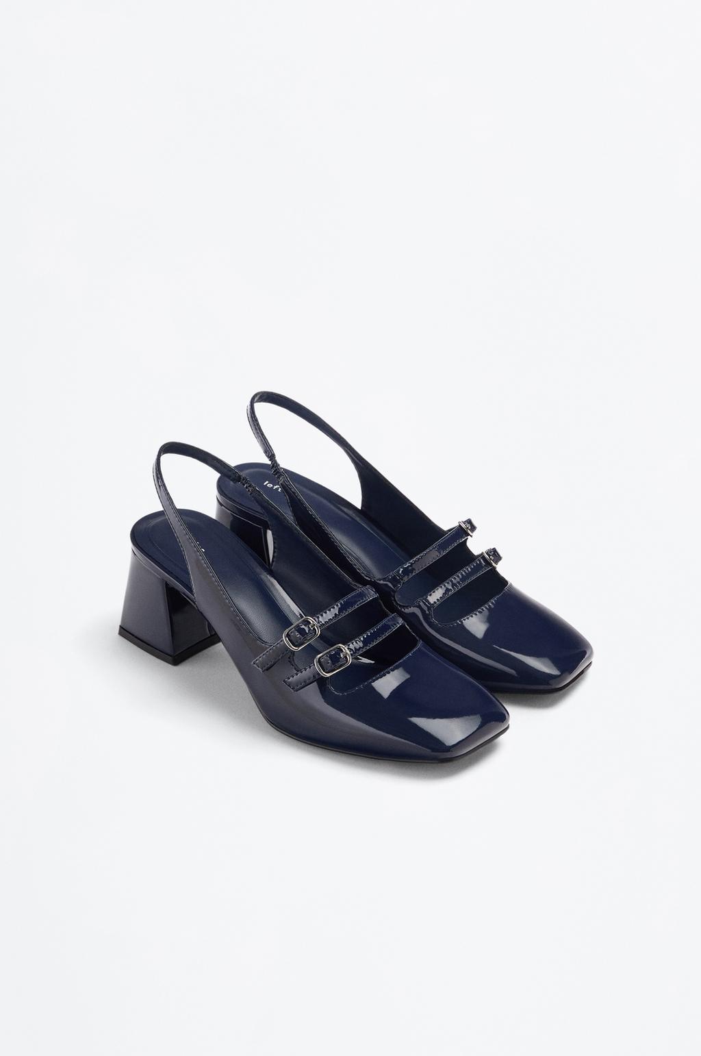 High-heel Mary Janes