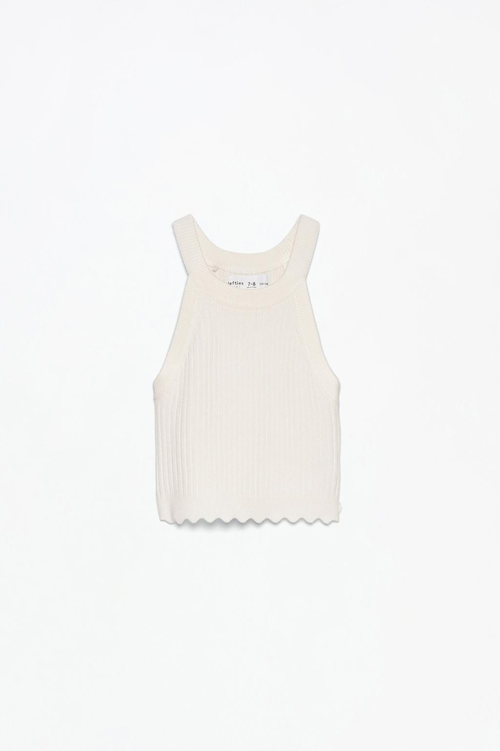 Knit halter top