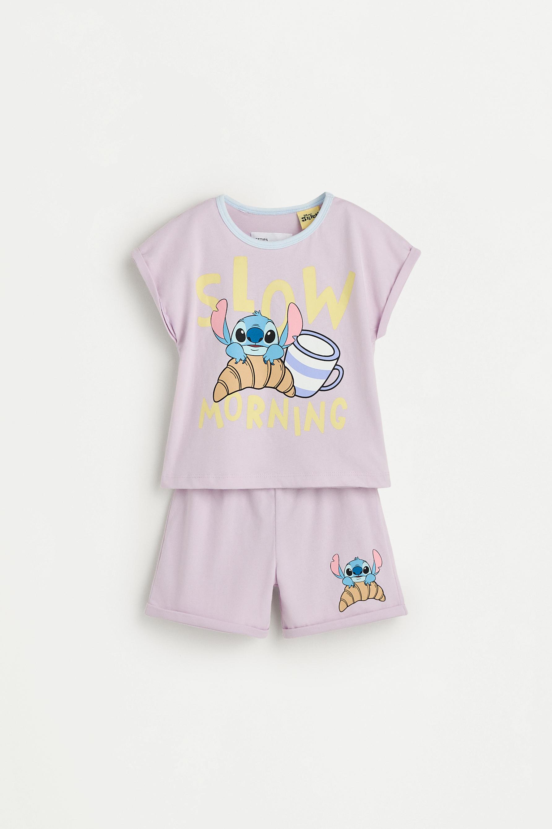 Stitch ©Disney short pyjamas — LILAC