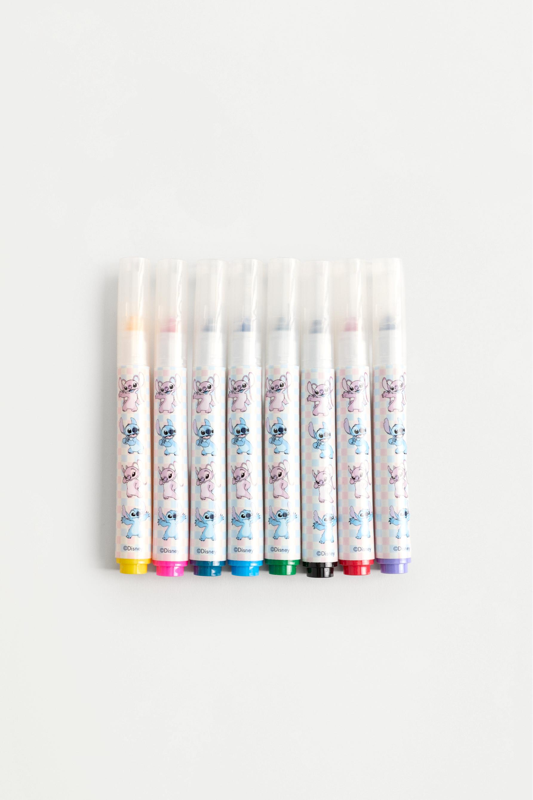 Stitch and Angel ©Disney markers (8-pack) — SKY BLUE