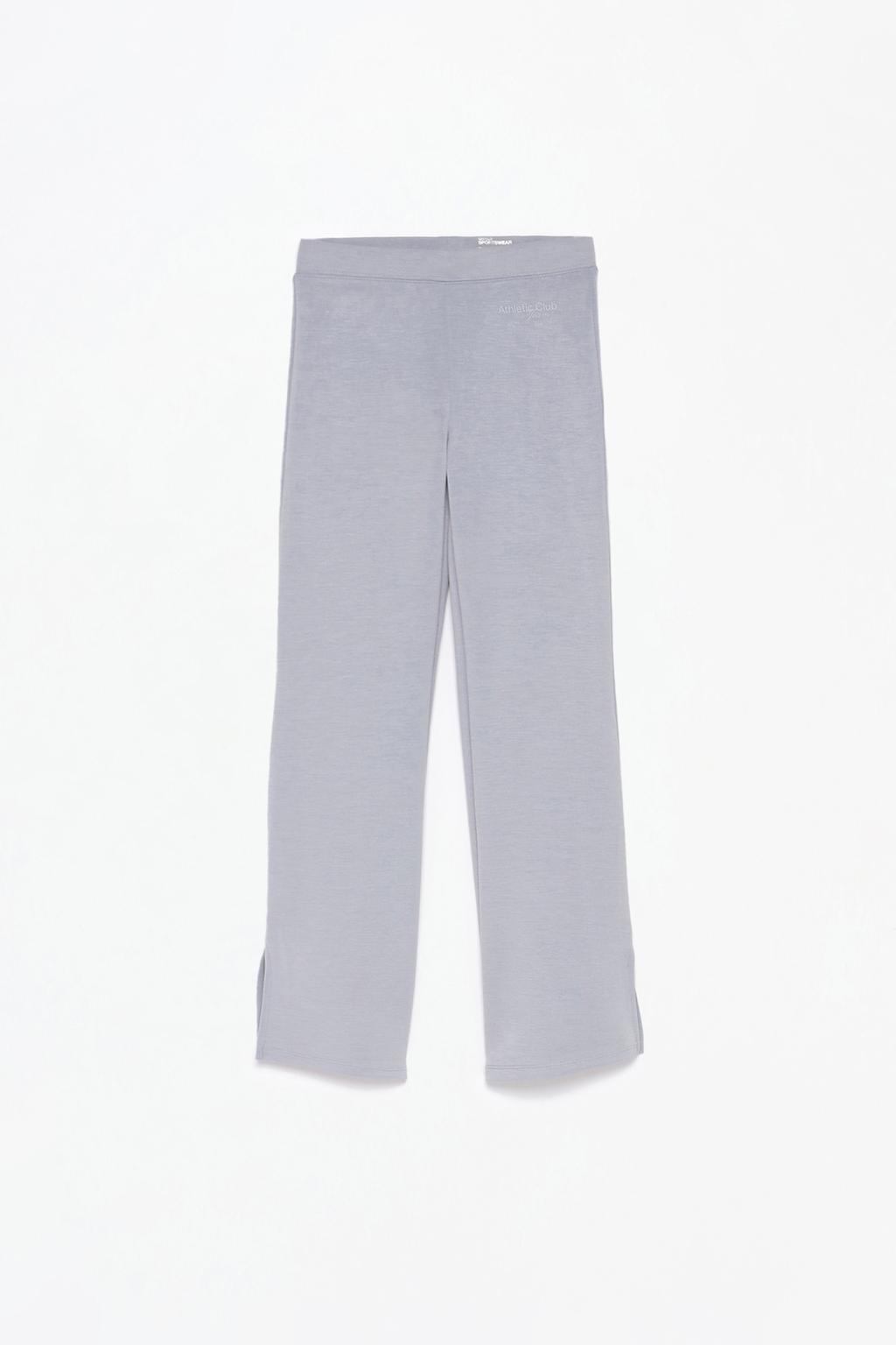 Loose-fitting plush trousers