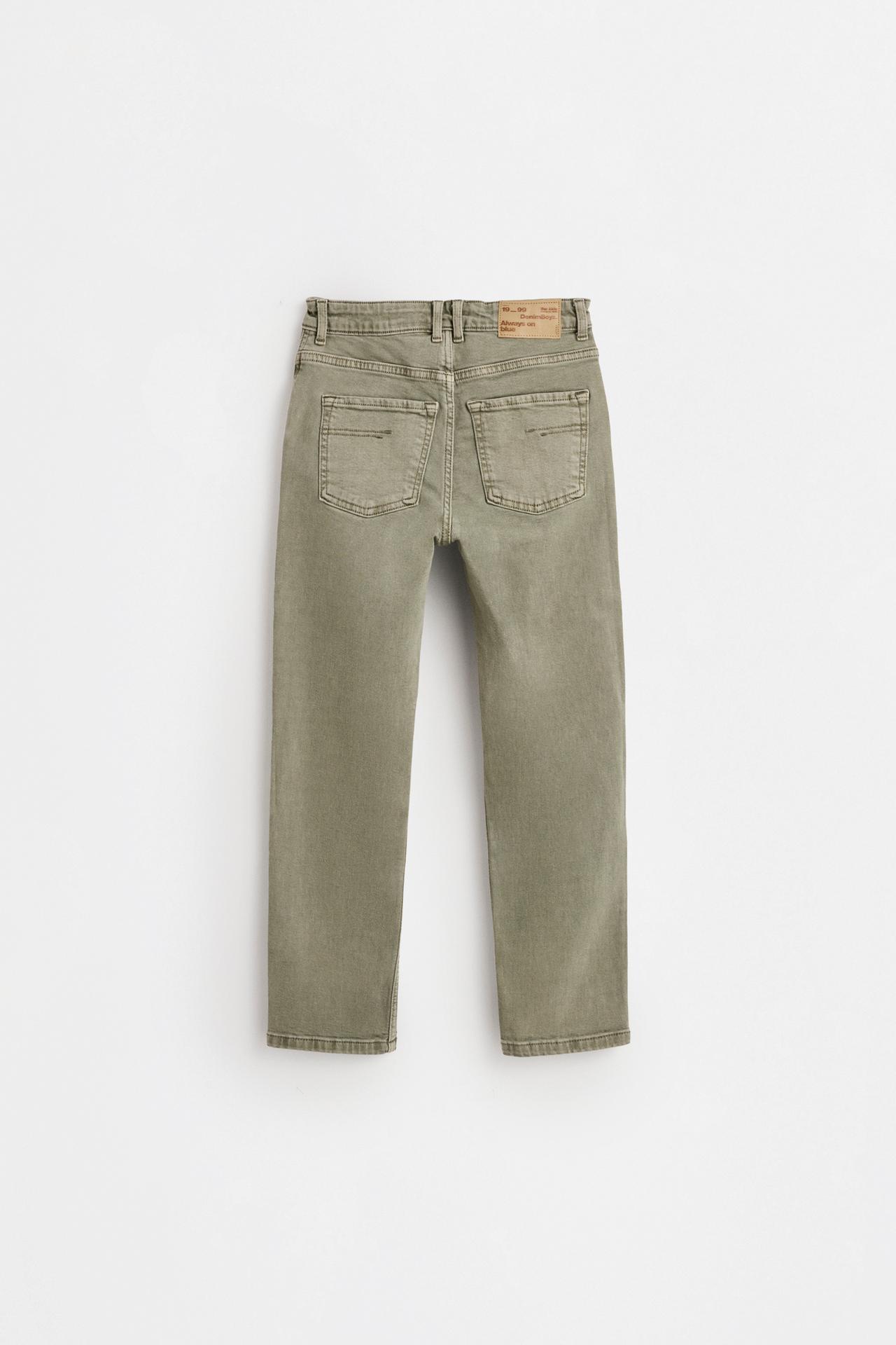 Comfort slim fit jeans — KHAKI