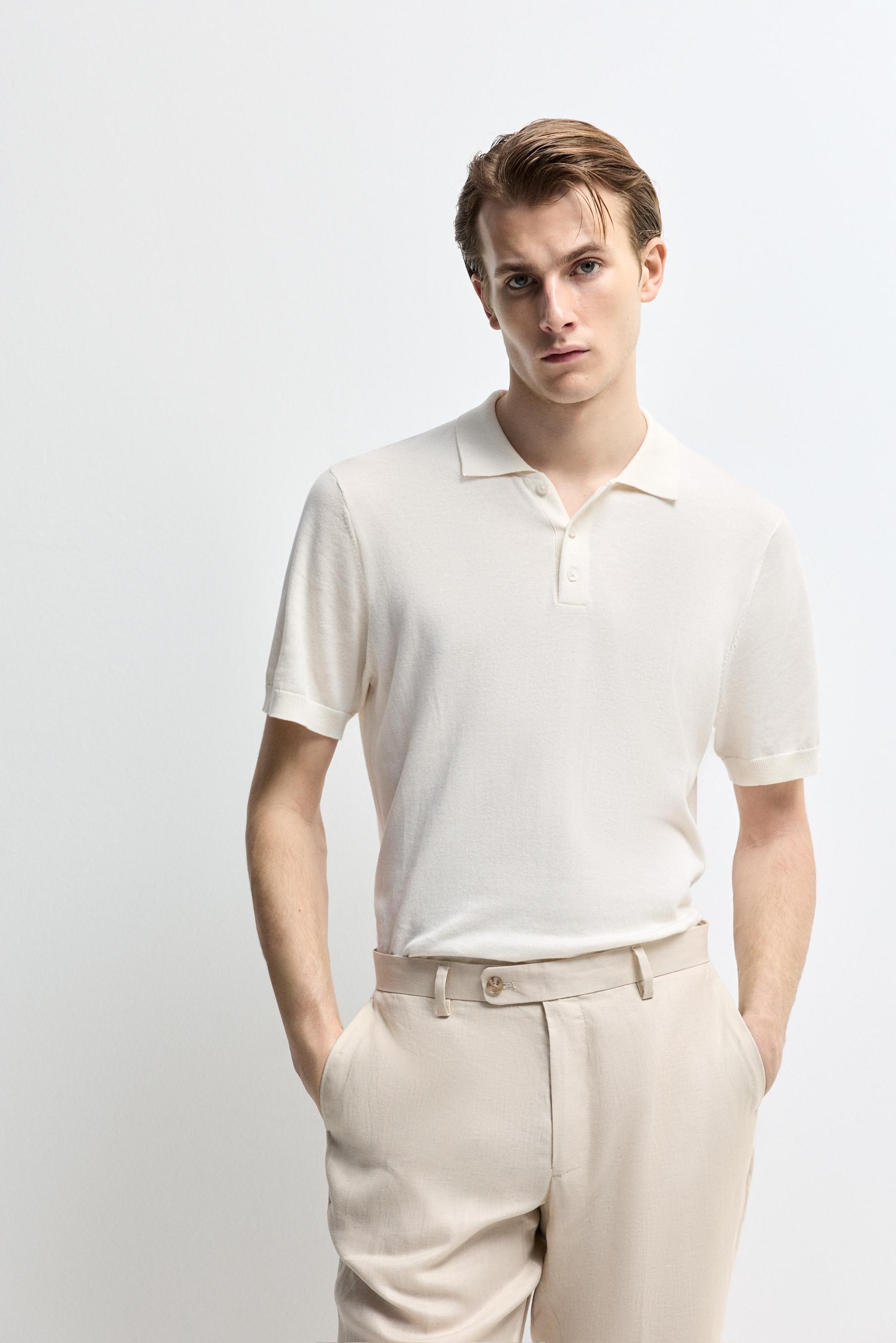 Polo punto detalle rib