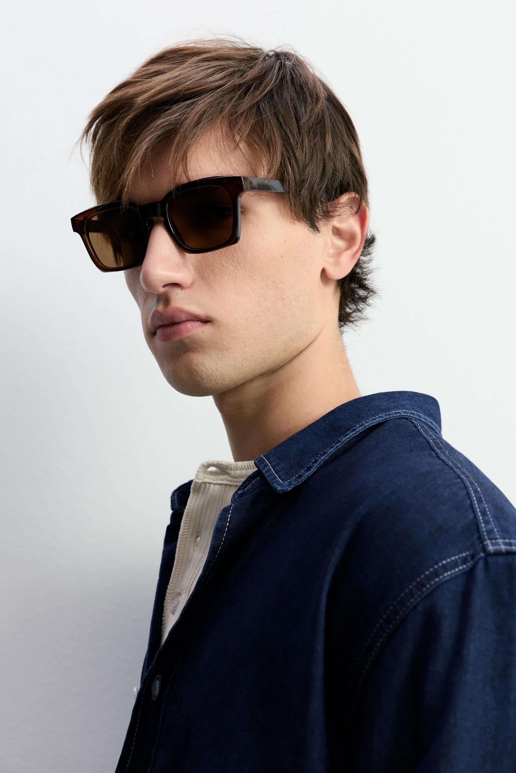 Oversize denim shirt — BLUE