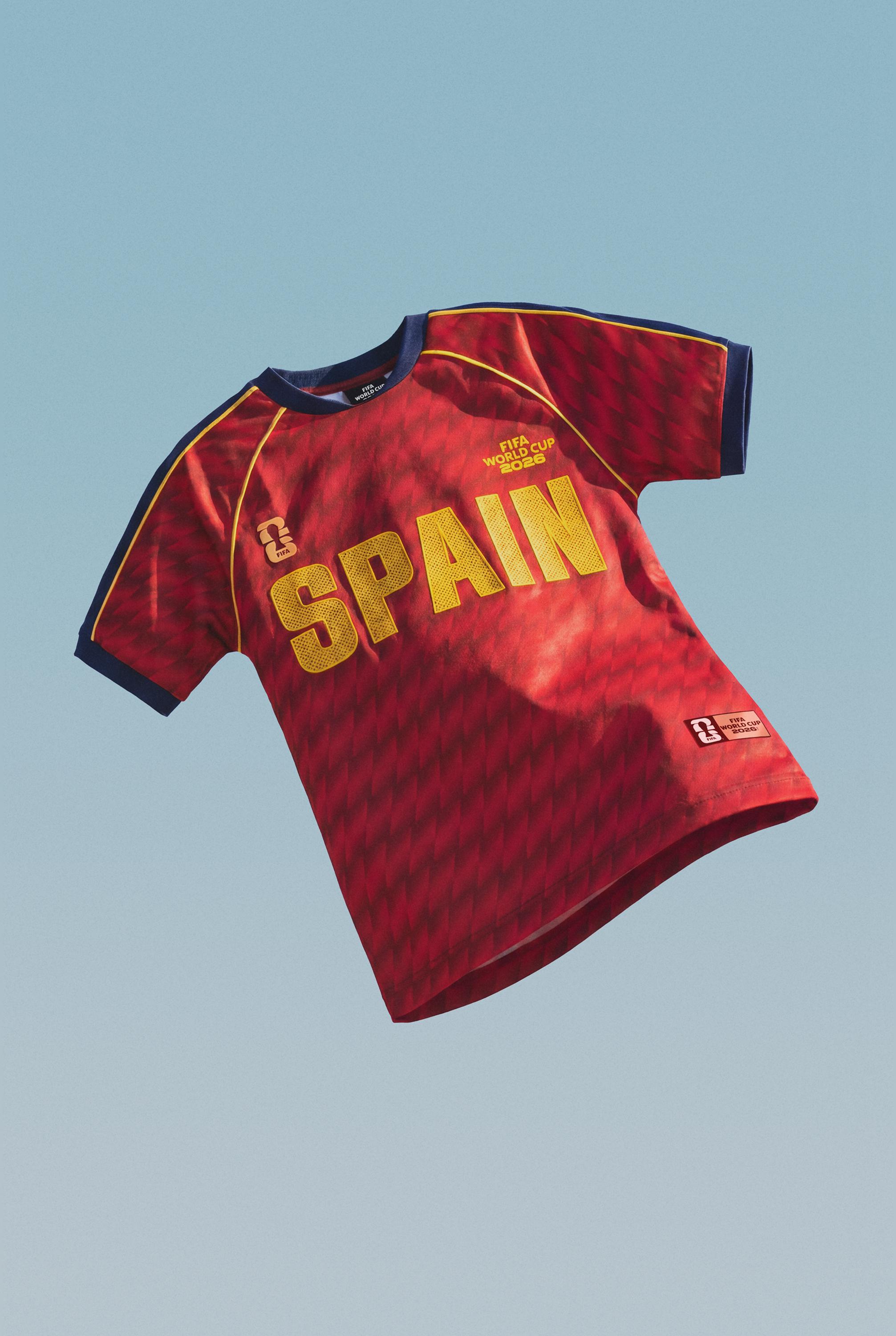 Kids | Spain FIFA World Cup™ 2026 Official Licensed Product T-shirt — RED