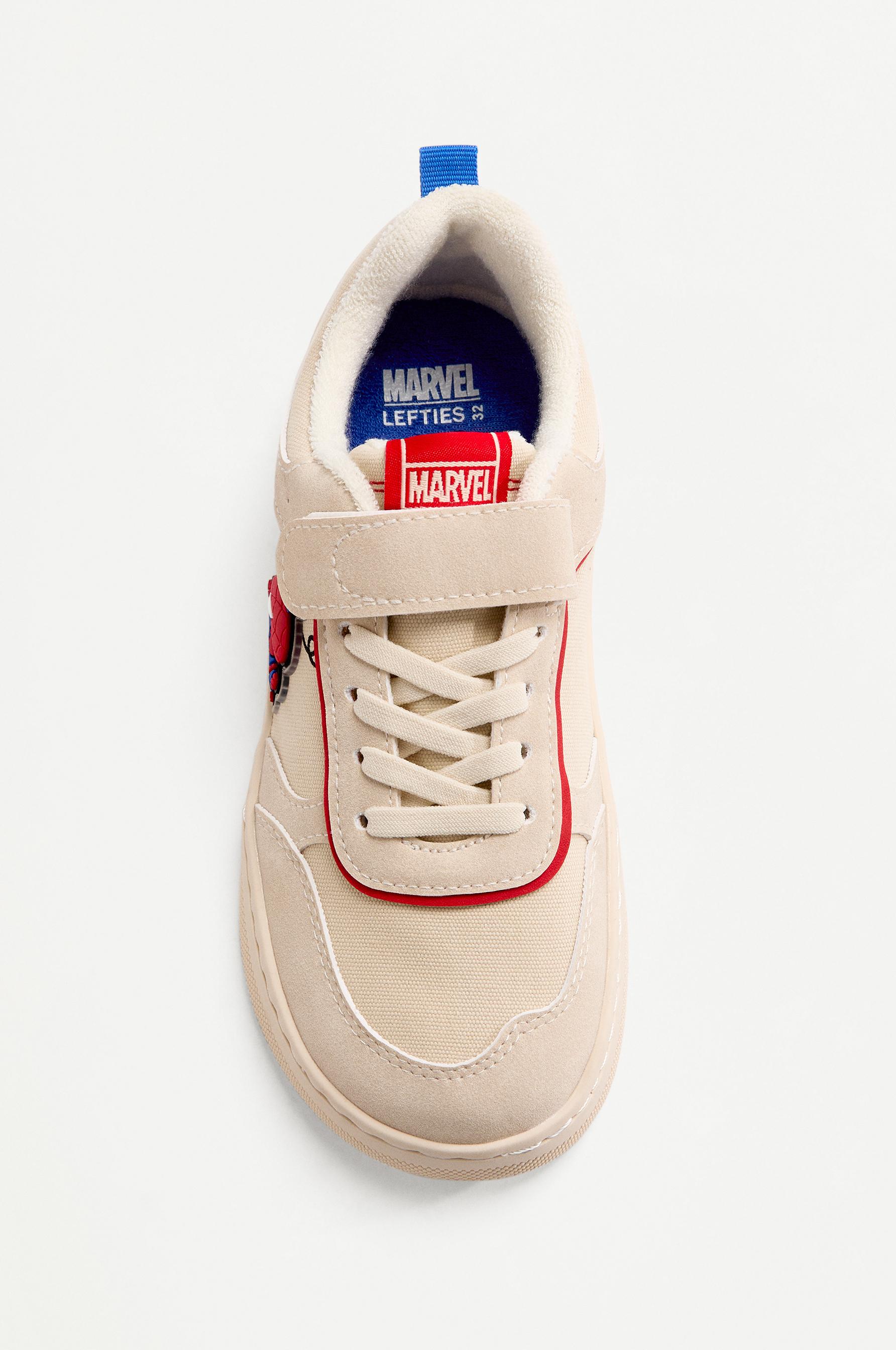 Spiderman ©Marvel barefoot sneakers — BEIGE