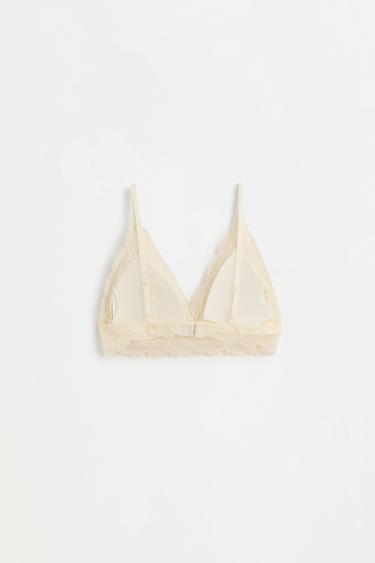 Satin Lace Bra (Pack of 2) — VANILLA 8