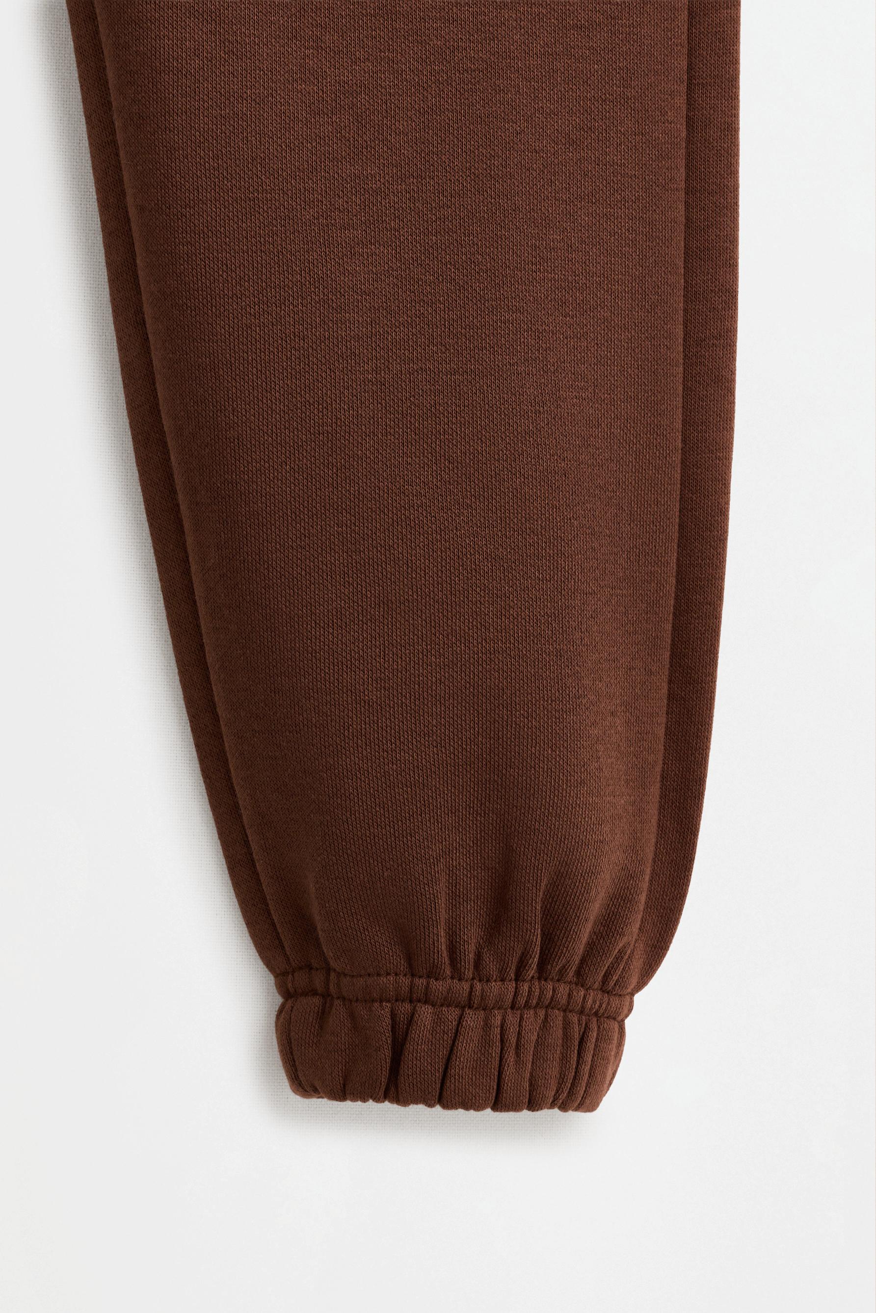 Cotton regular joggers — STRAWBERRY