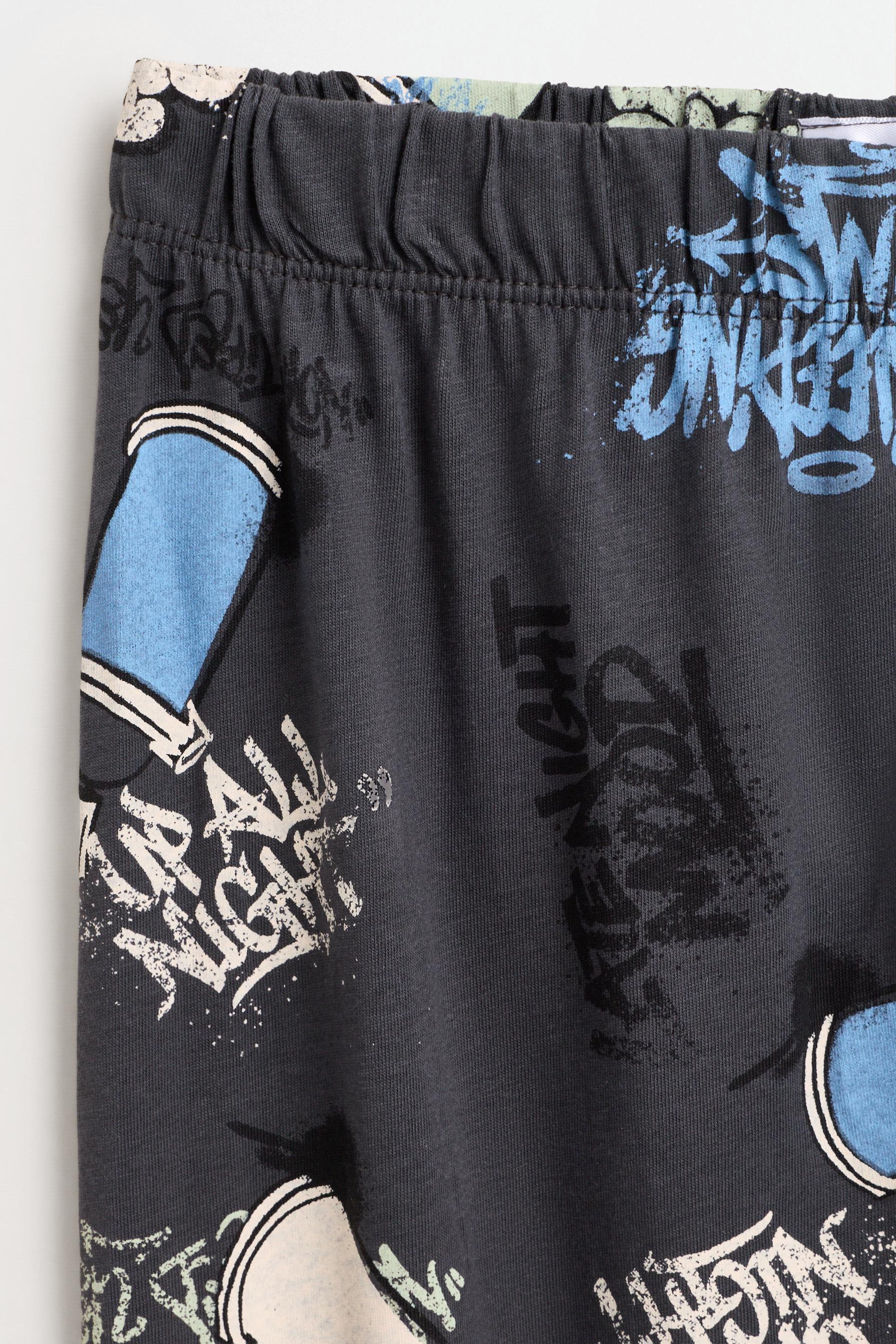 Long printed pyjamas — LEAD