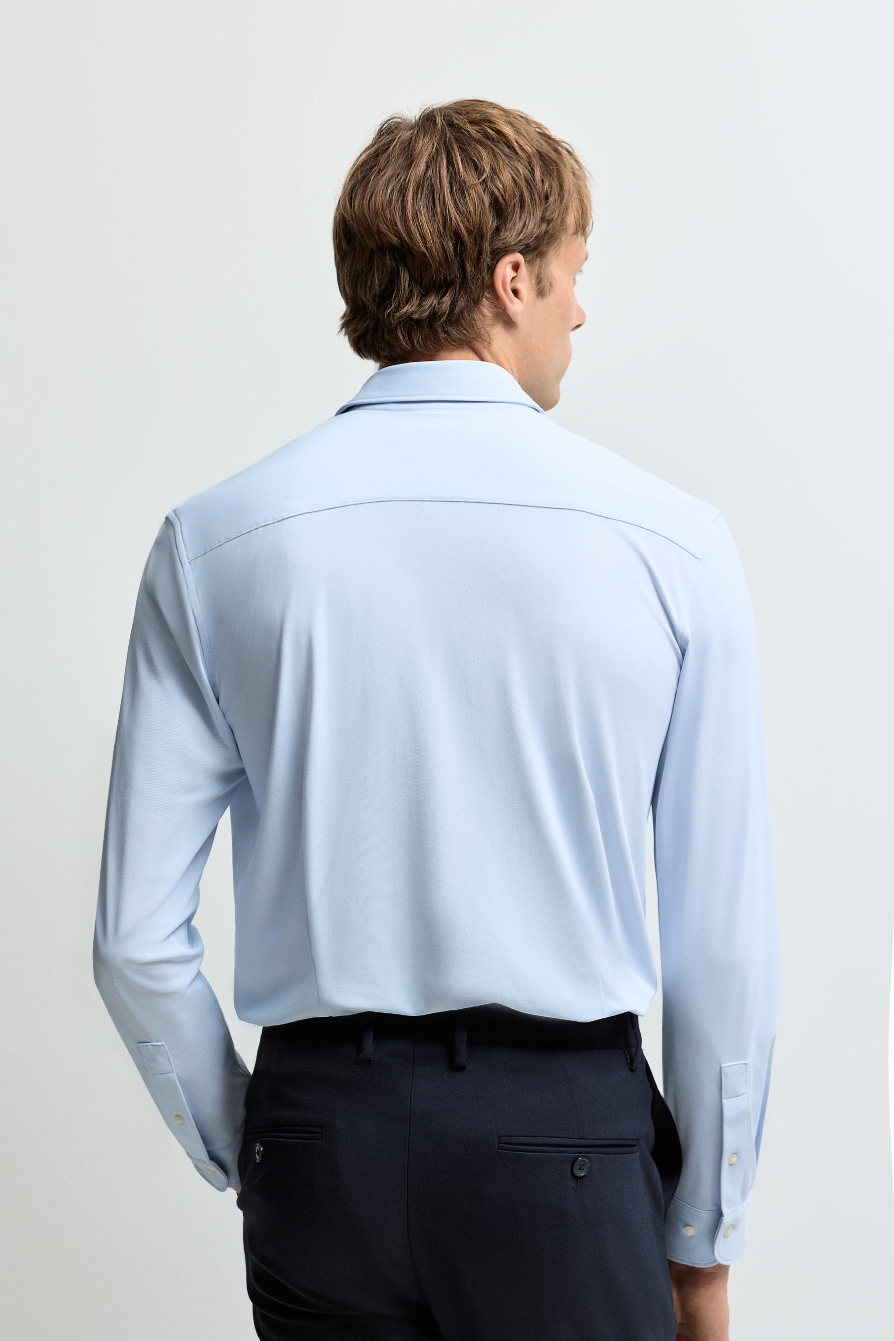 Slim fit tailored shirt — SKY BLUE