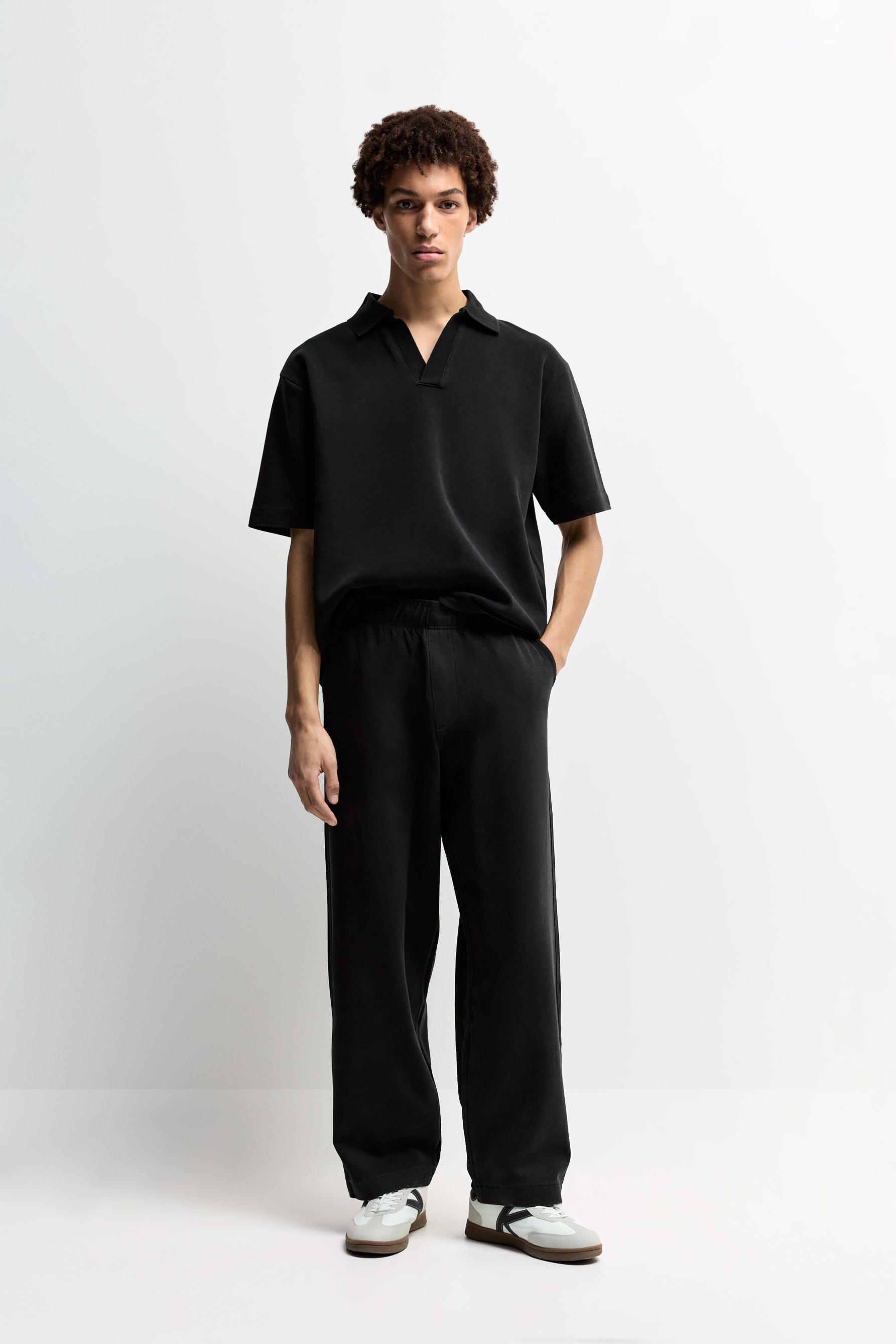 Pantalón baggy interlock