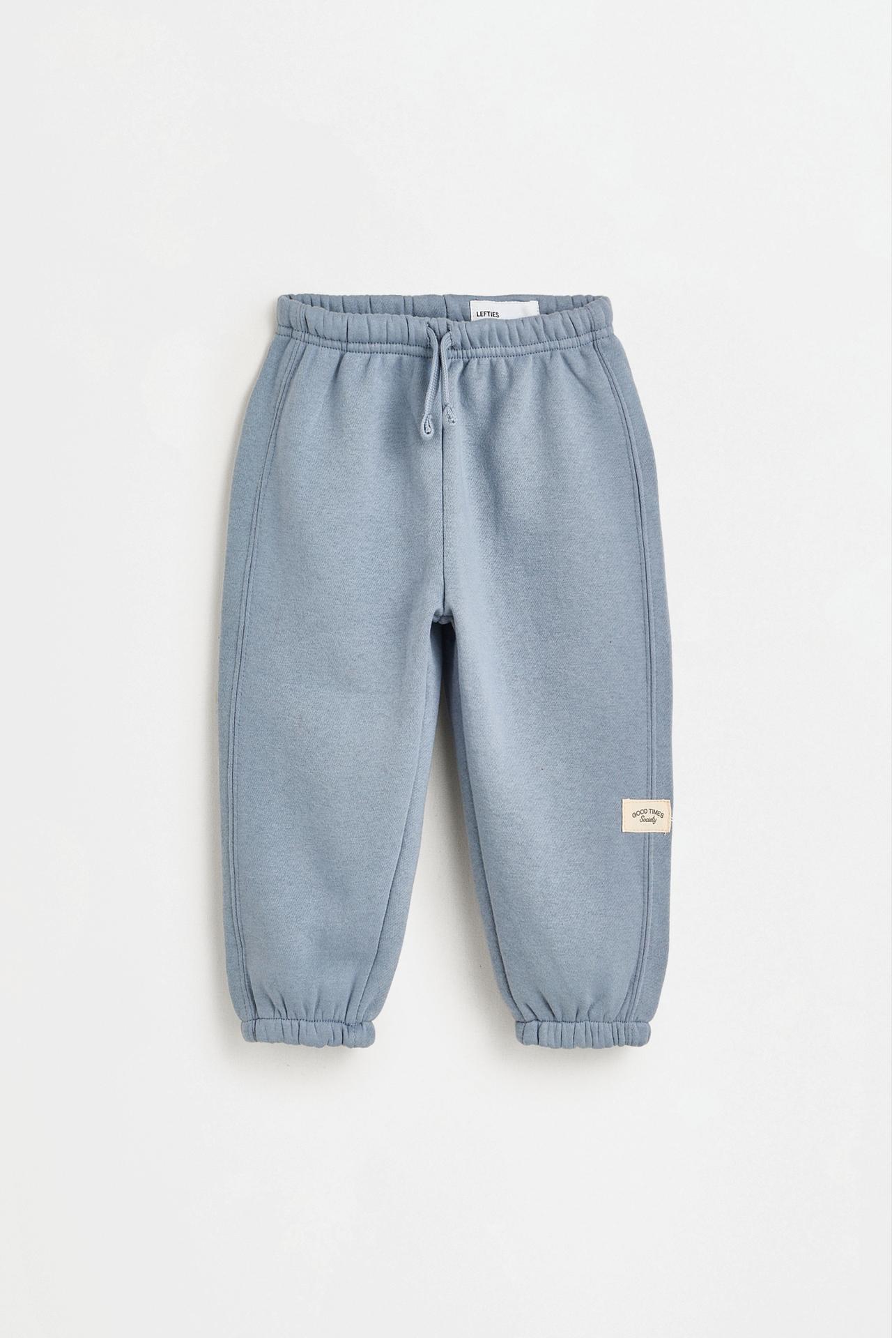 4-pack of plain plush joggers — INDIGO
