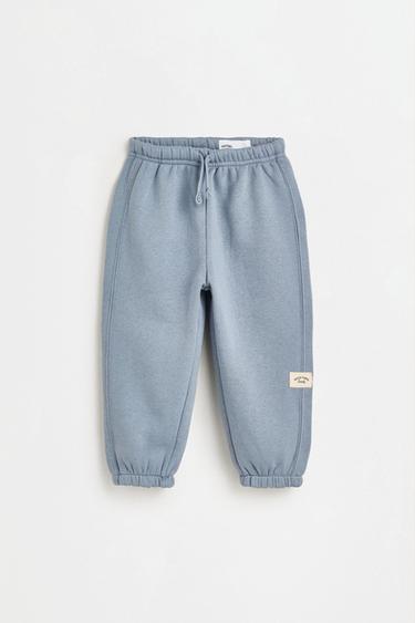 4-pack of plain plush joggers — INDIGO 3