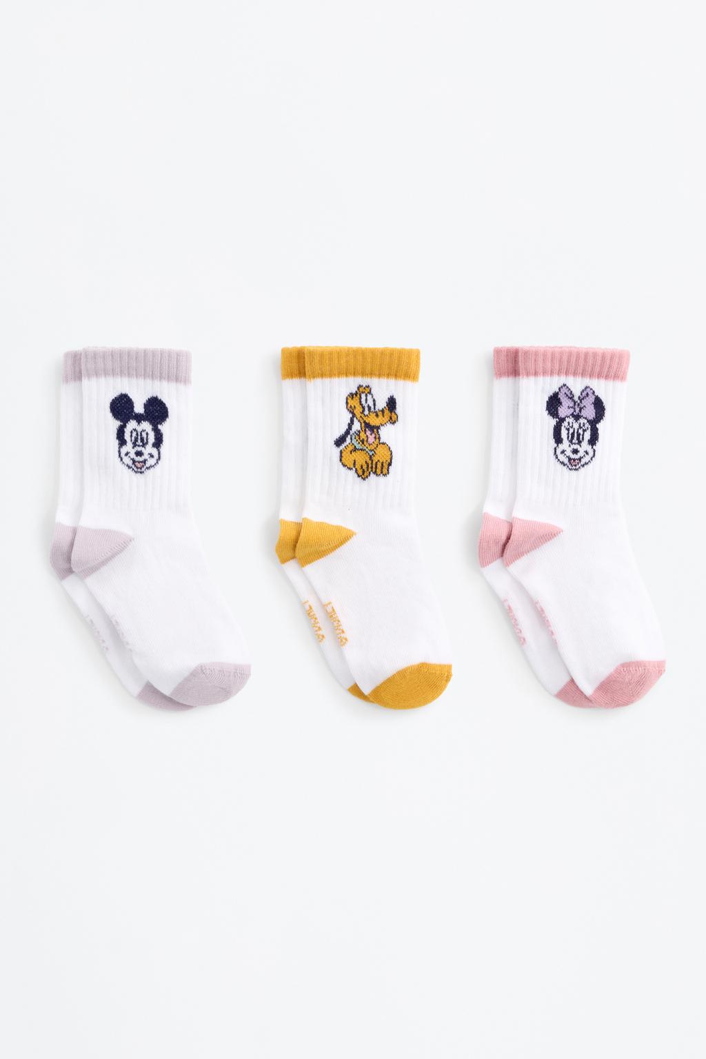 Pack 3 calcetines Mickey Mouse ©Disney largos