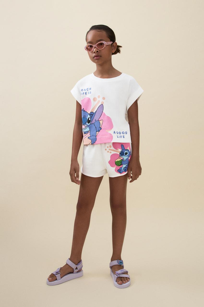 Short Stitch ©Disney fiore Gonne Shorts ABBIGLIAMENTO