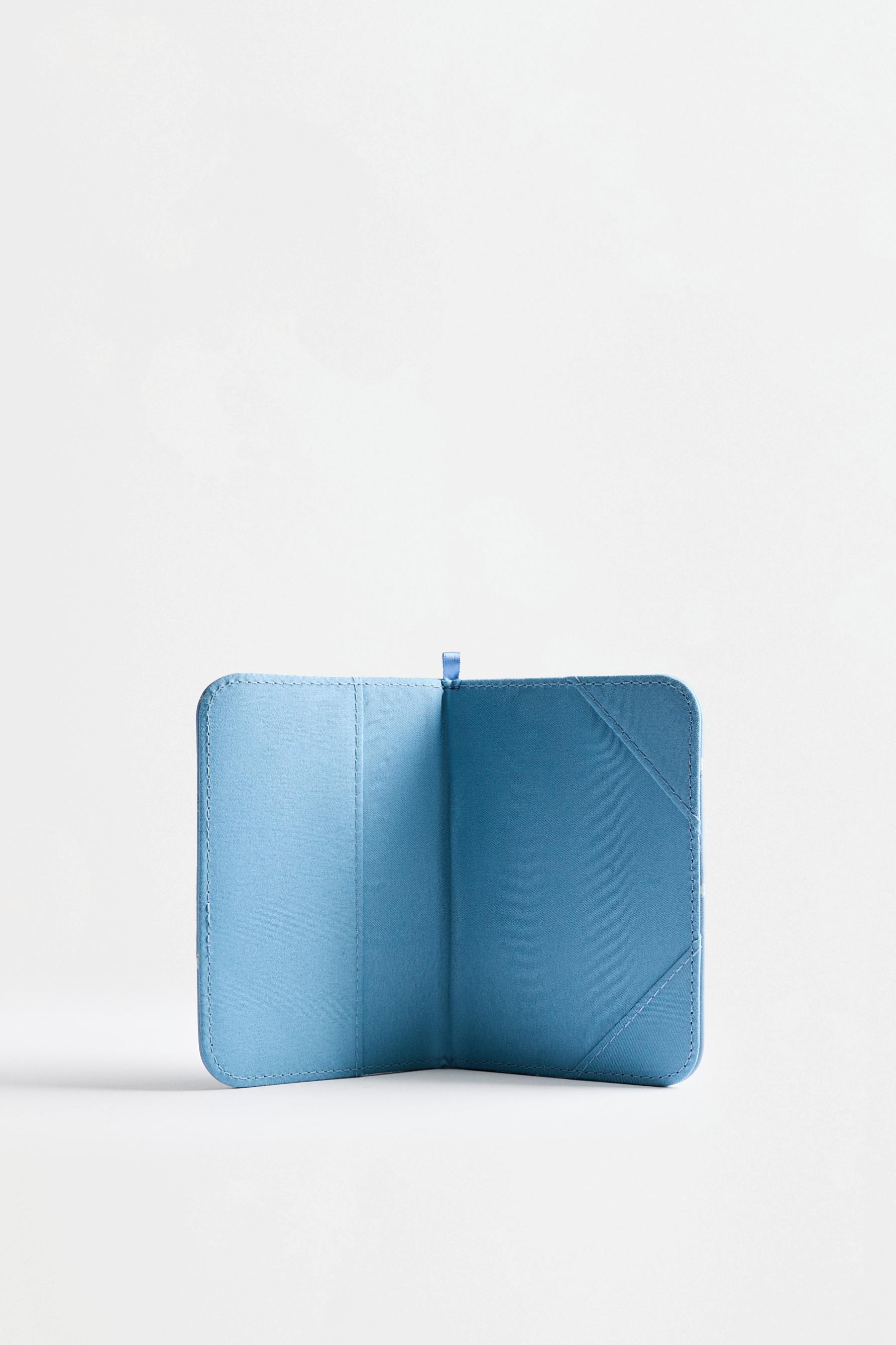 Passport holder — PASTEL BLUE