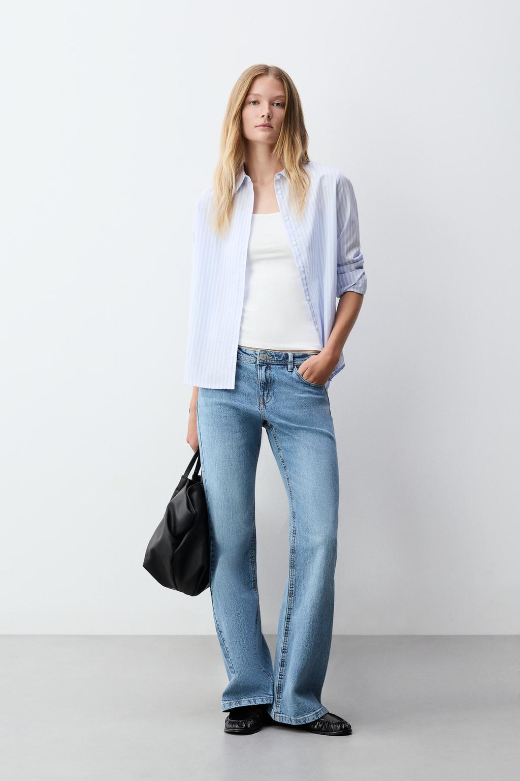 Bootcut comfort jeans