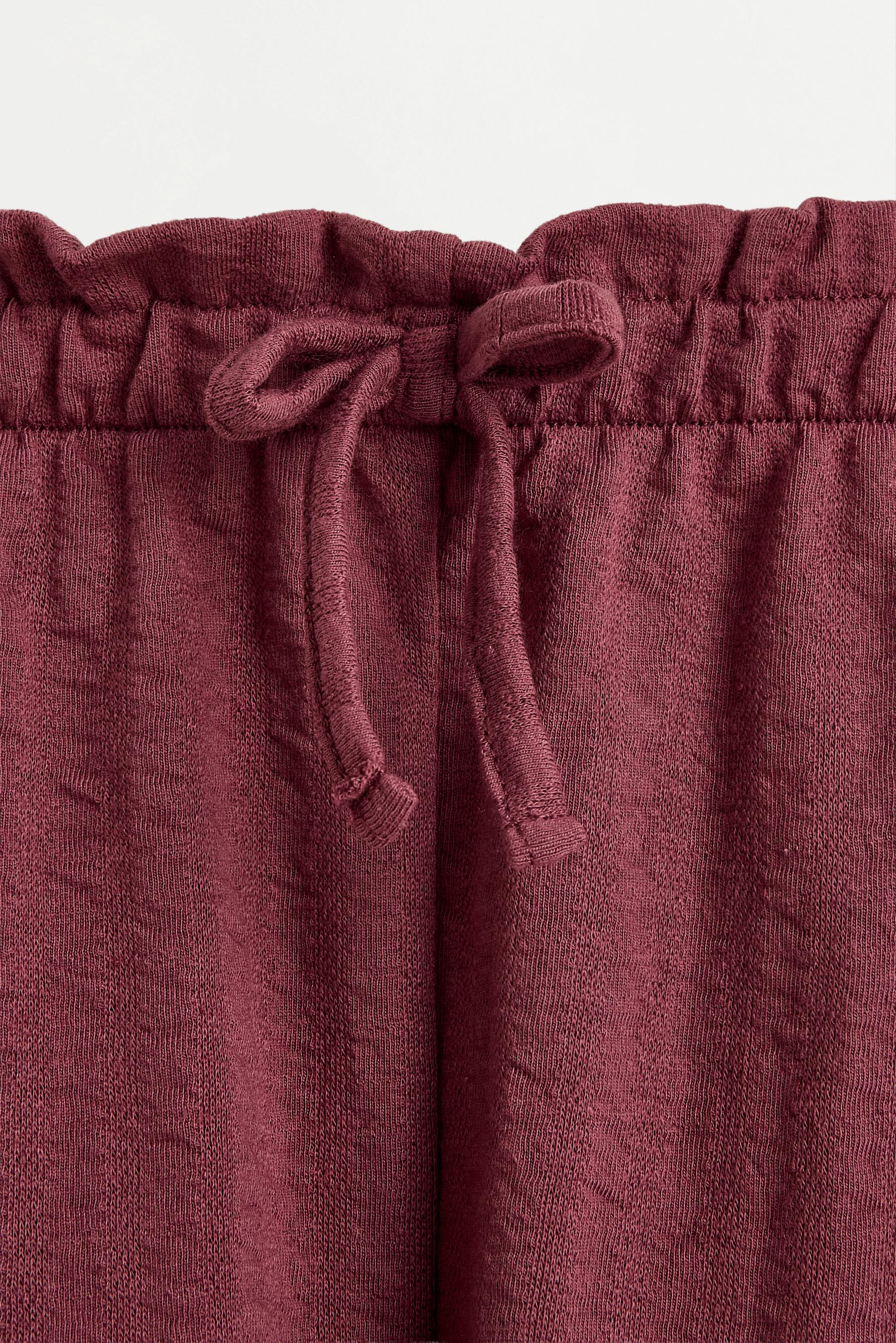 Bias cut shorts — PLUM