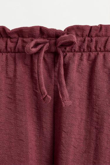 Bias cut shorts — PLUM 3