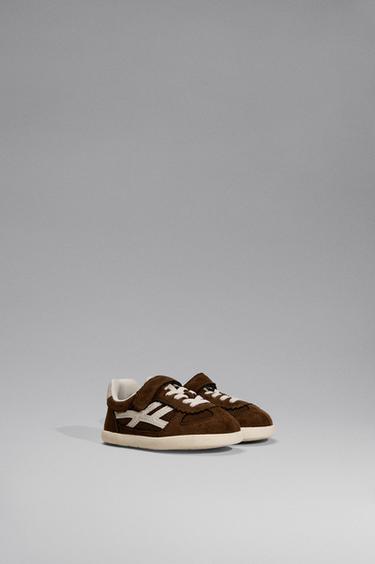 Barefoot-style mixed-material sneakers — 1-066 2