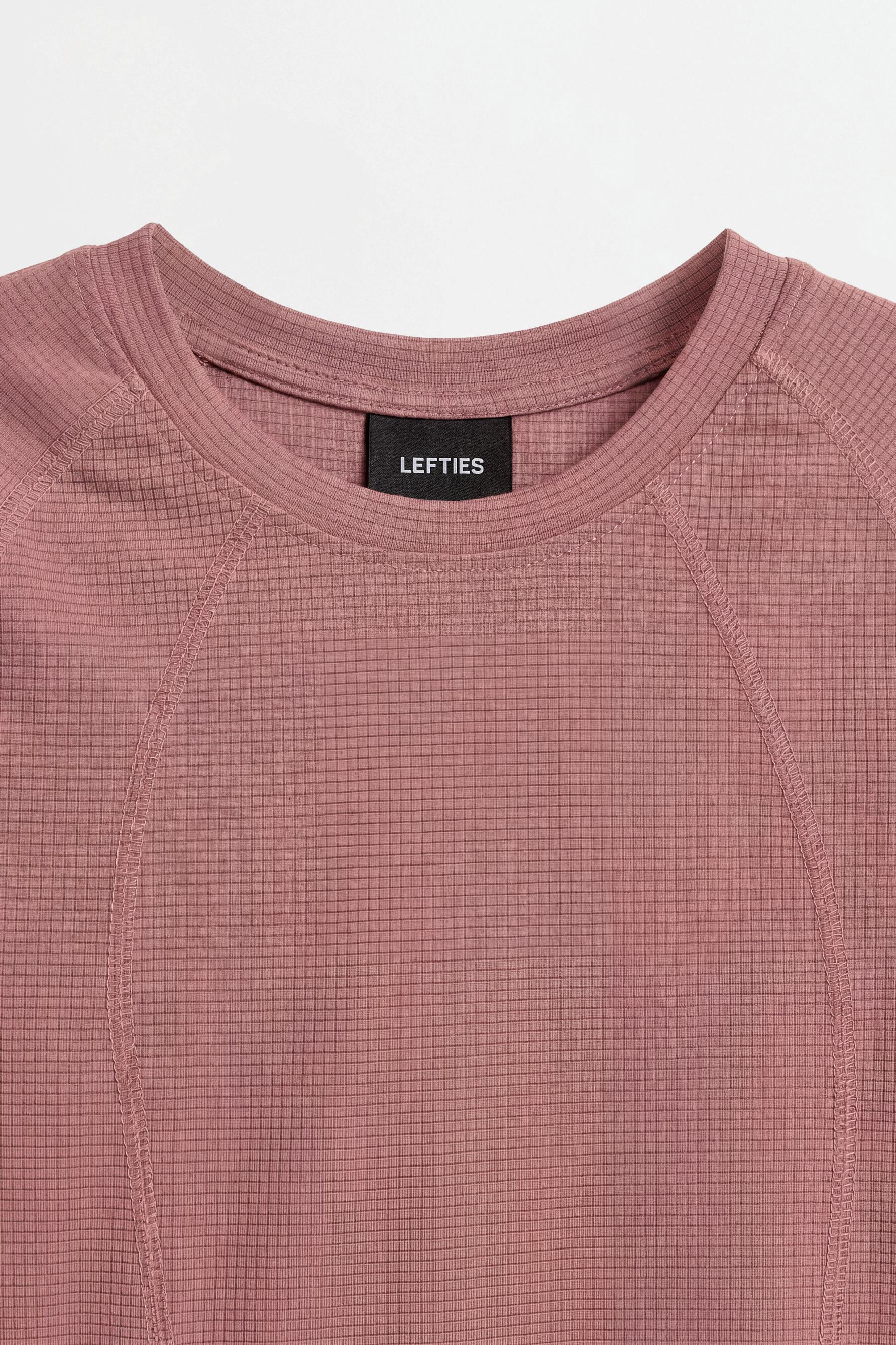 Seamed sports T-shirt — PINK