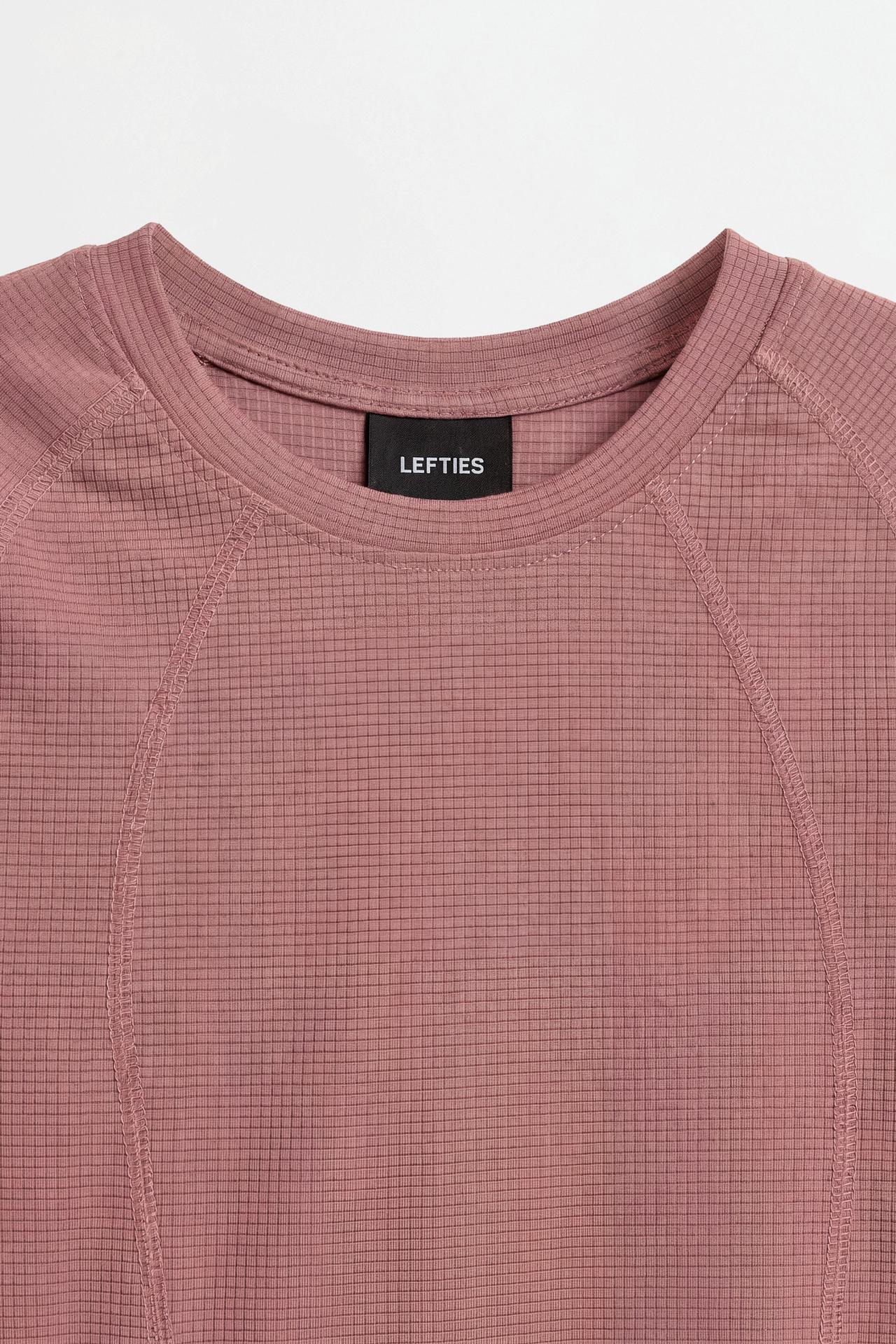 Seamed sports T-shirt — PINK